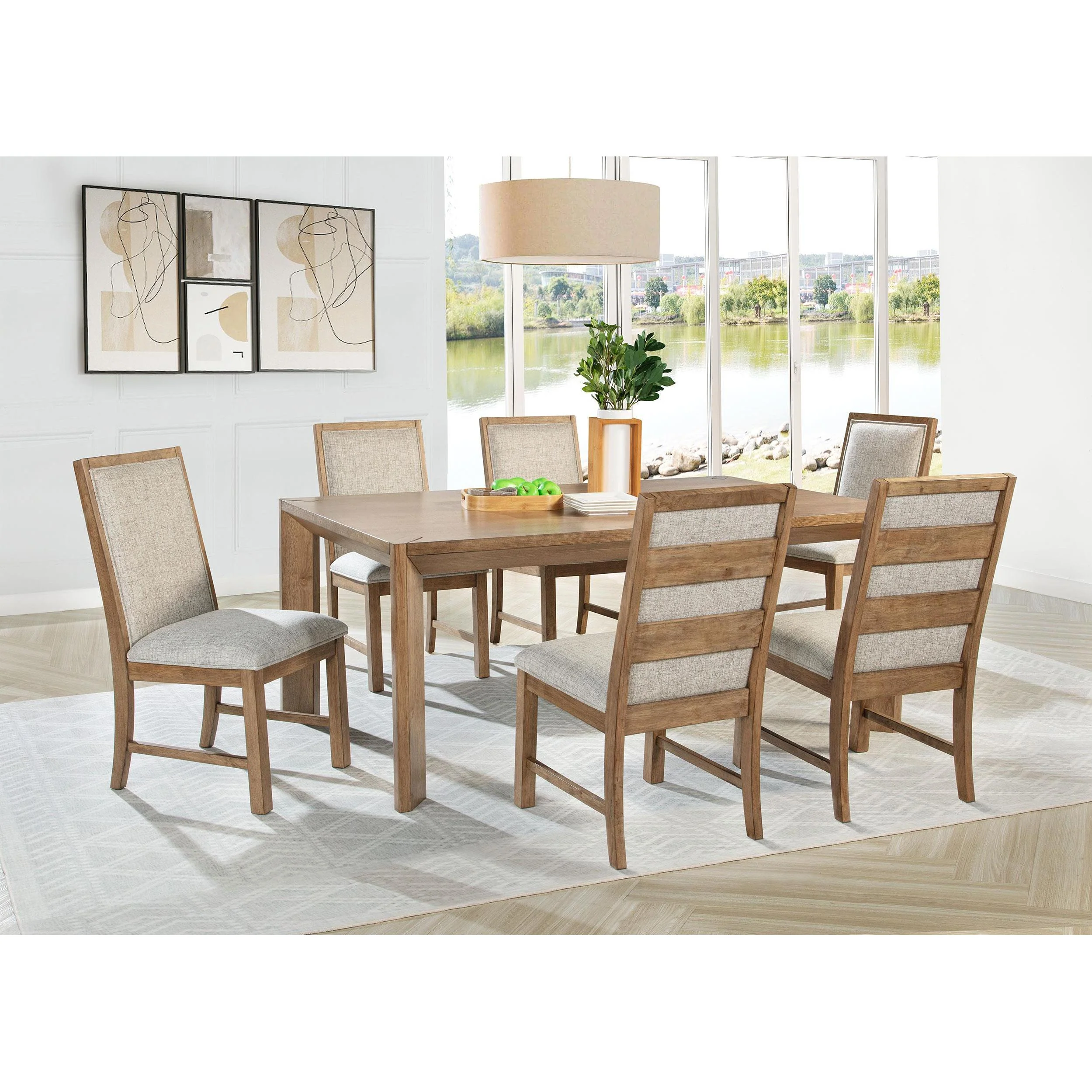 Coaster Furniture Bruner 109101-S7 7 pc Dining Set - Image 1