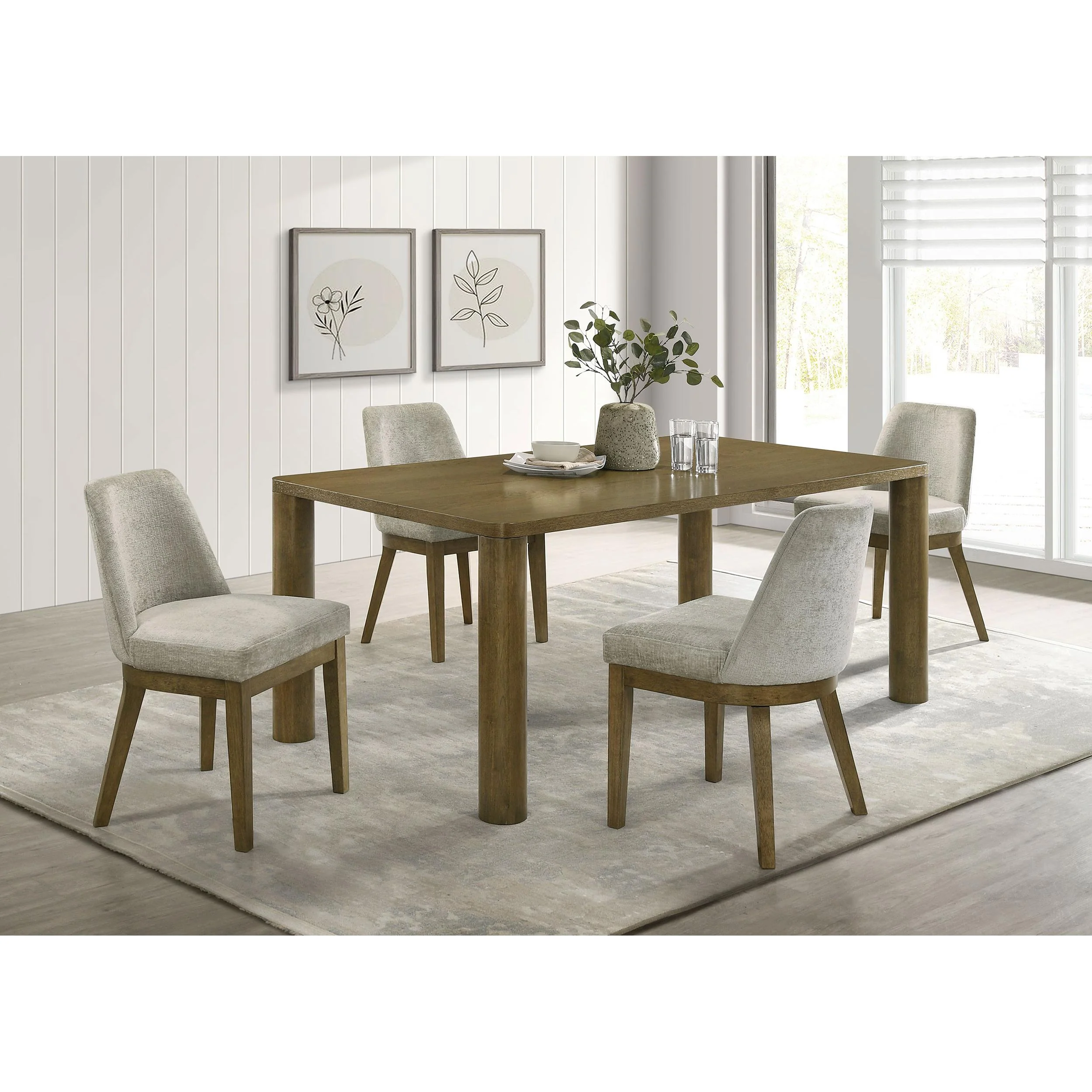 Coaster Furniture Castlewood 109351-S7 7 pc Dining Set - Image 1