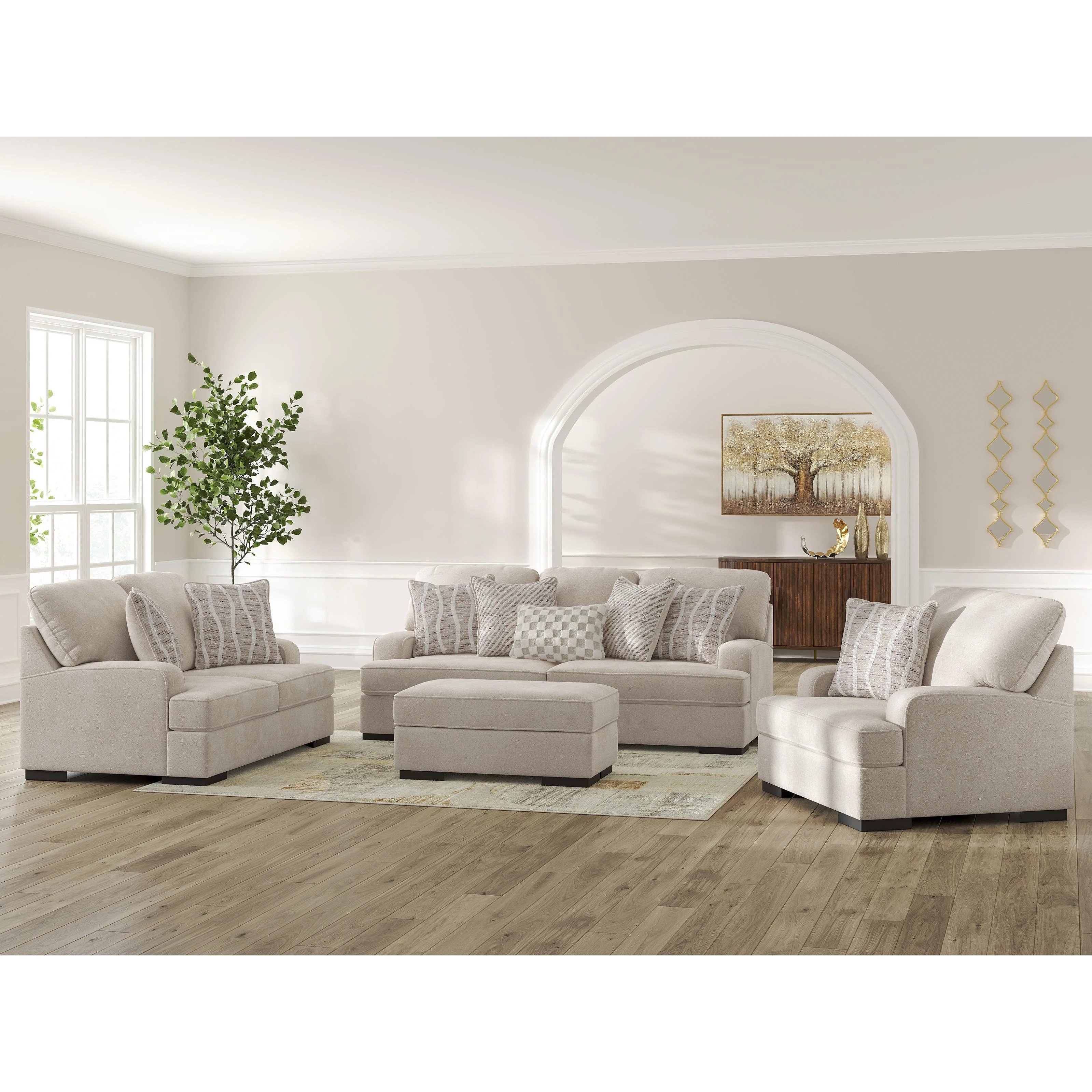 Benchcraft High Profile 59902 4 pc Living Room Set - Image 1