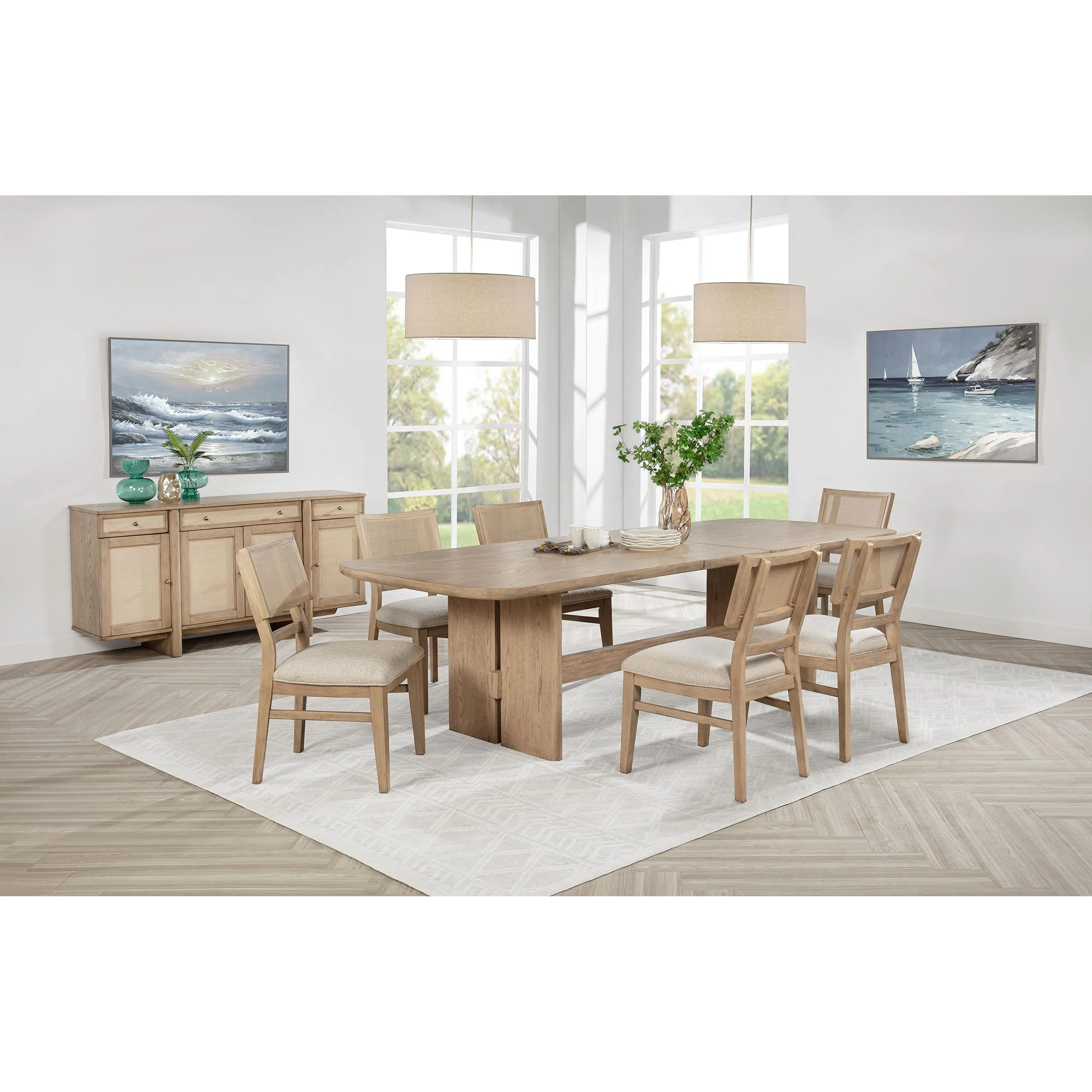 Coaster Furniture Kailani 109381-S7 7 pc Dining Set - Image 1