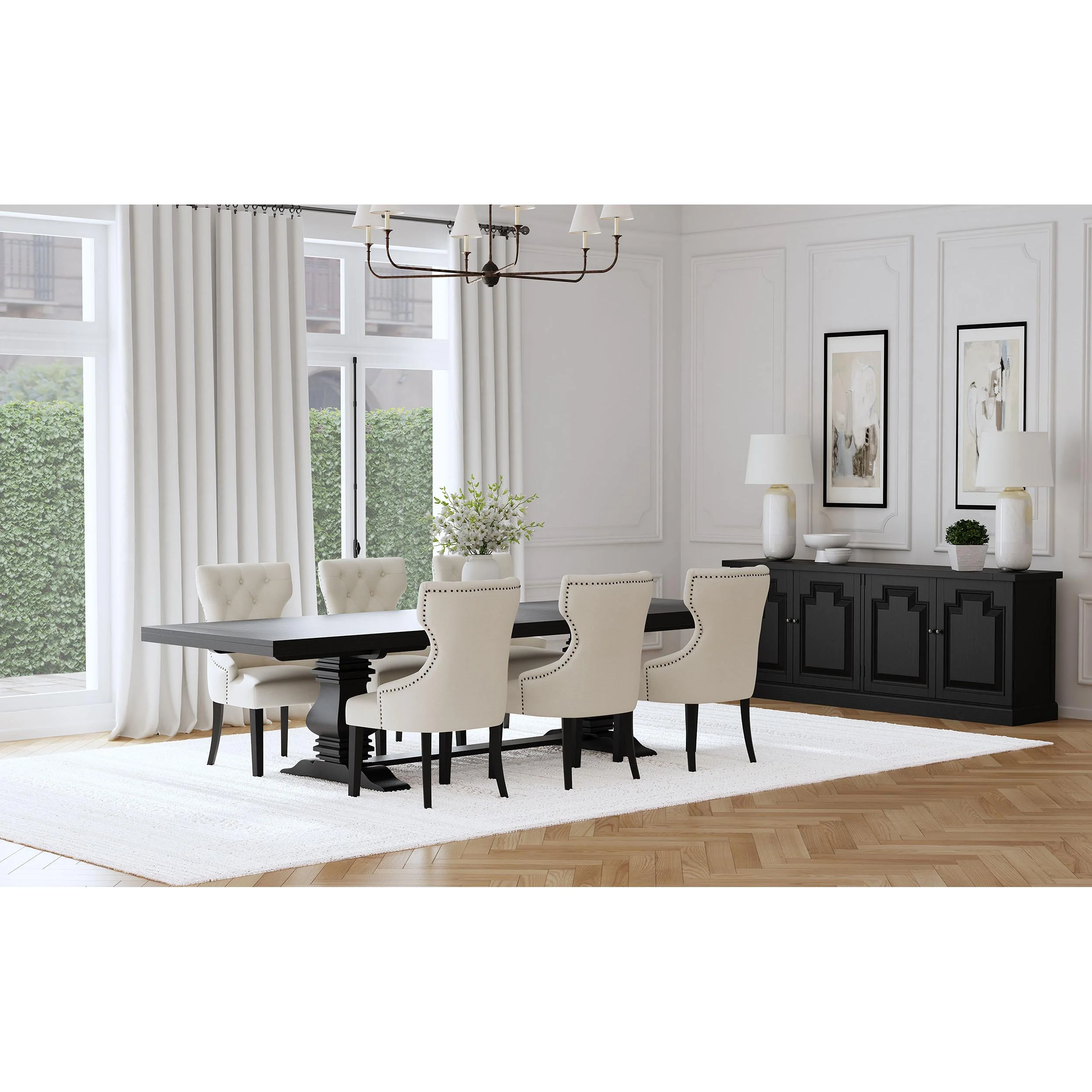 Coaster Furniture Florence 115531-S7B 7 pc Dining Set - Image 1