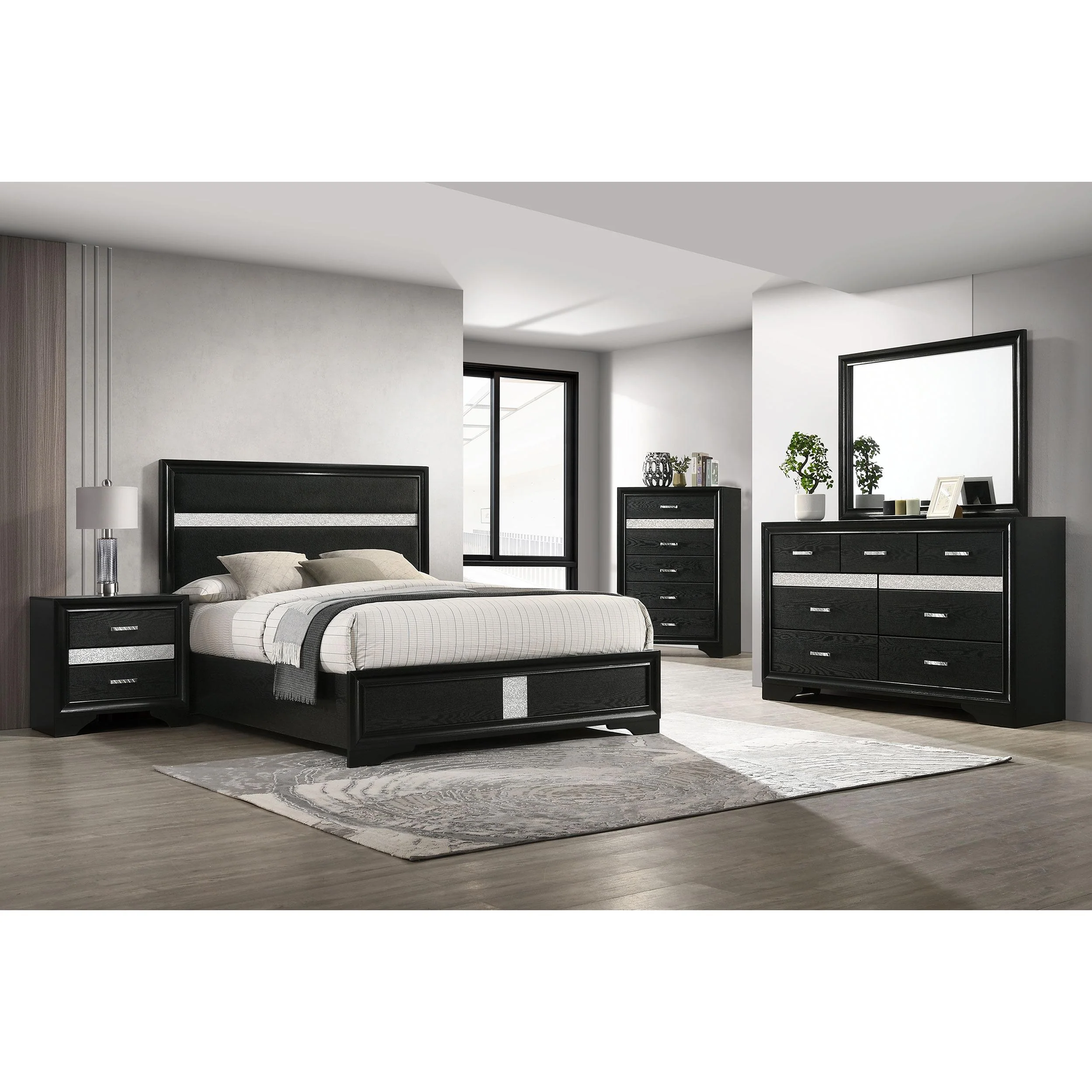 Coaster Furniture Miranda 206360F-S5 7 pc Full Bedroom Set - Image 1
