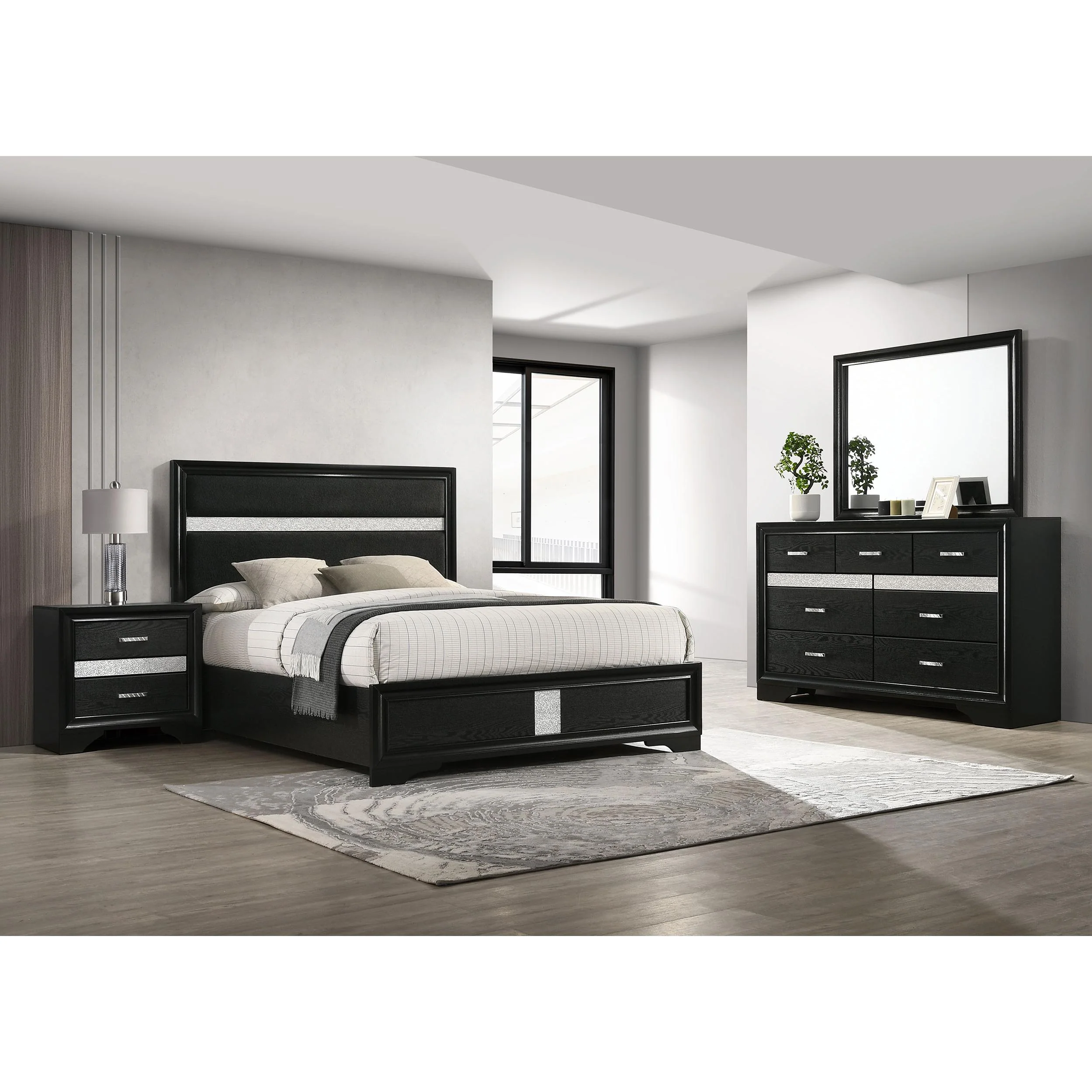 Coaster Furniture Miranda 206360KW-S4 6 pc California King Bedroom Set - Image 1
