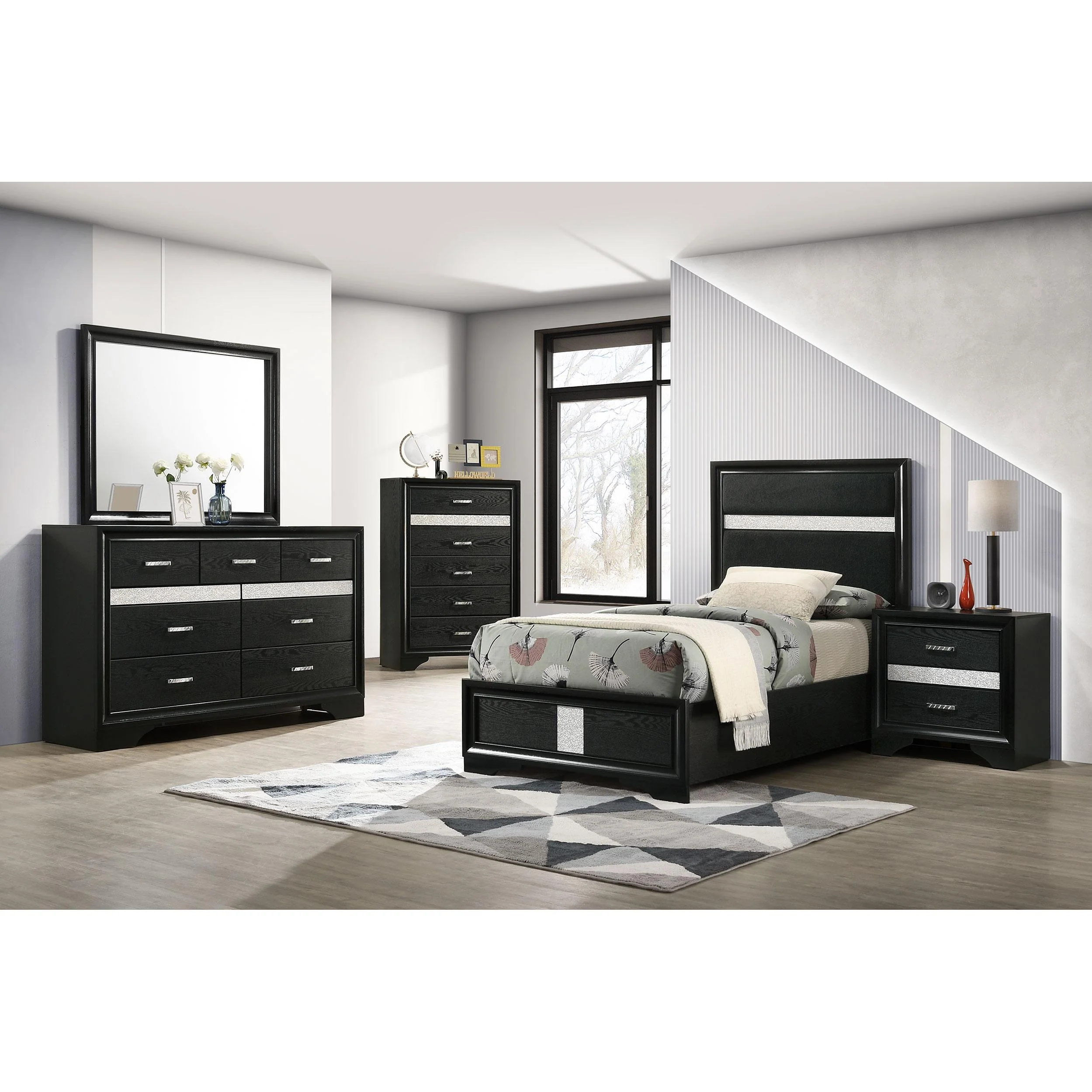 Coaster Furniture Miranda 206360T-S4 6 pc Twin Bedroom Set - Image 1