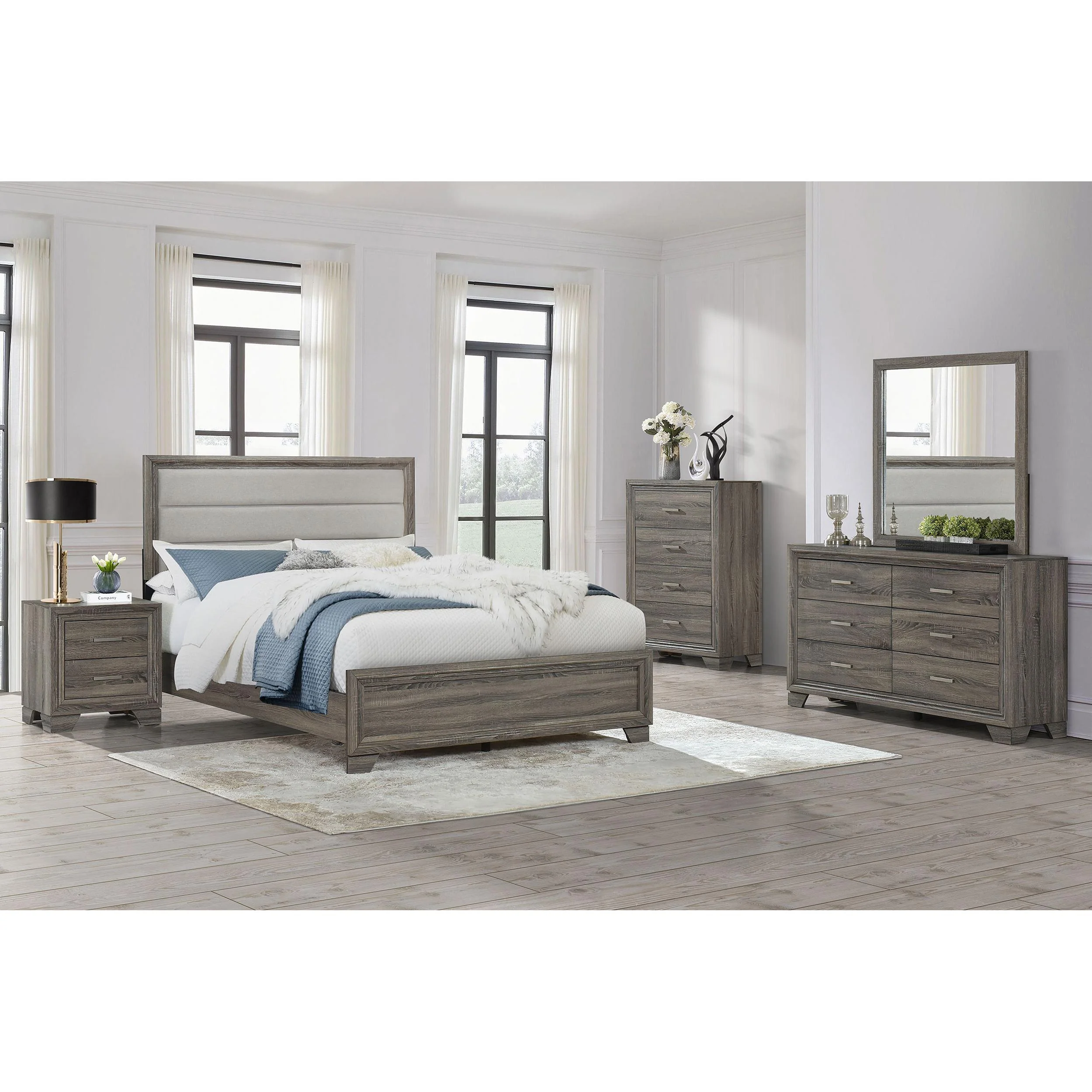 Coaster Furniture Wright 223341Q-S5 7 pc King Bedroom Set - Image 1