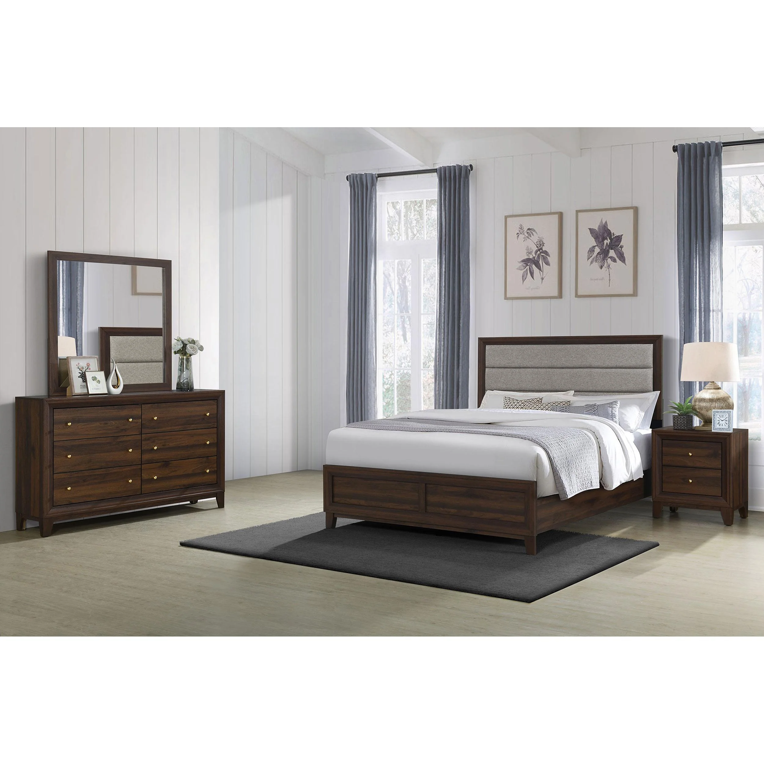 Coaster Furniture Welsley 223441KE-S4 6 pc King Bedroom Set - Image 1