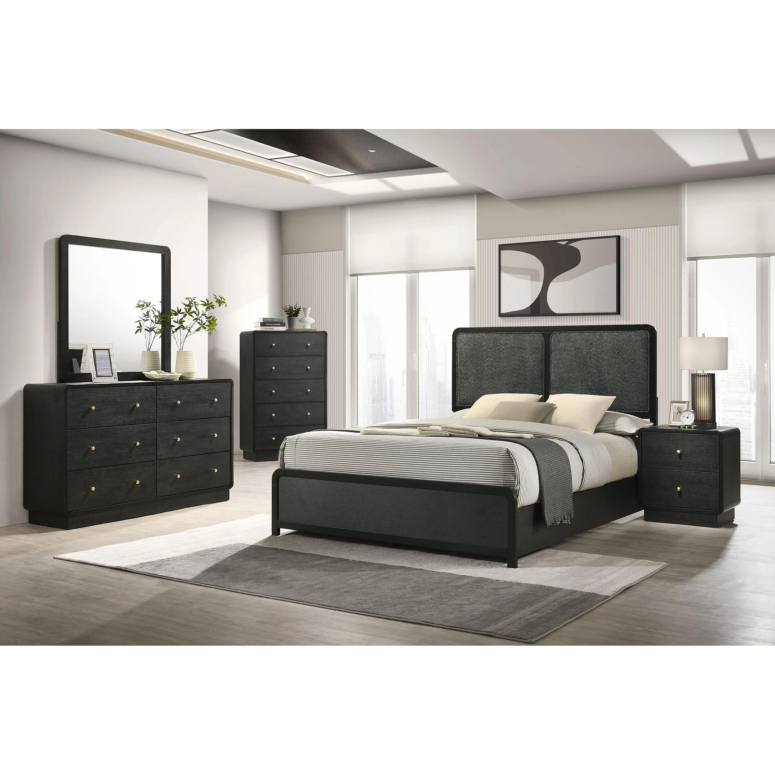 Coaster Furniture Cavelle 223661Q-S5 7 pc Queen Panel Bedroom Set - Image 1