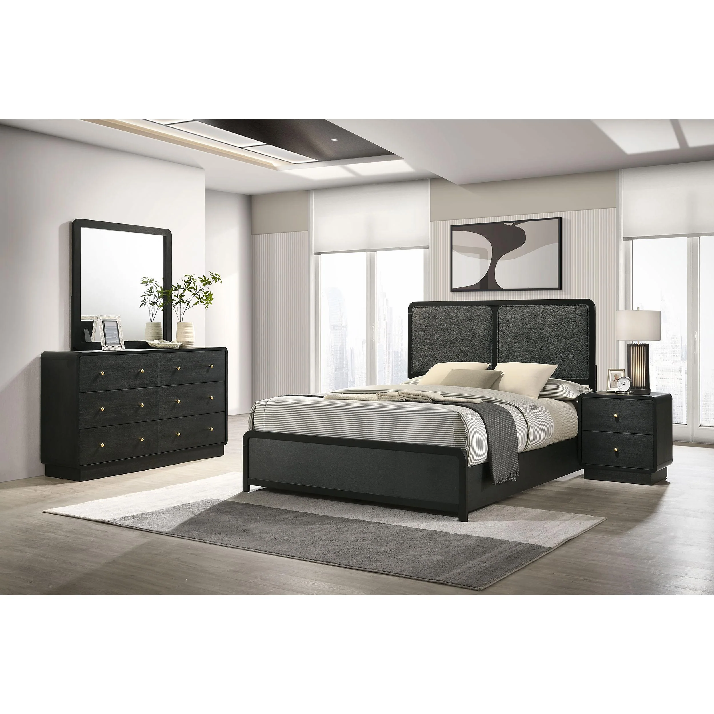 Coaster Furniture Cavelle 223661Q-S4 6 pc Queen Panel Bedroom Set - Image 1