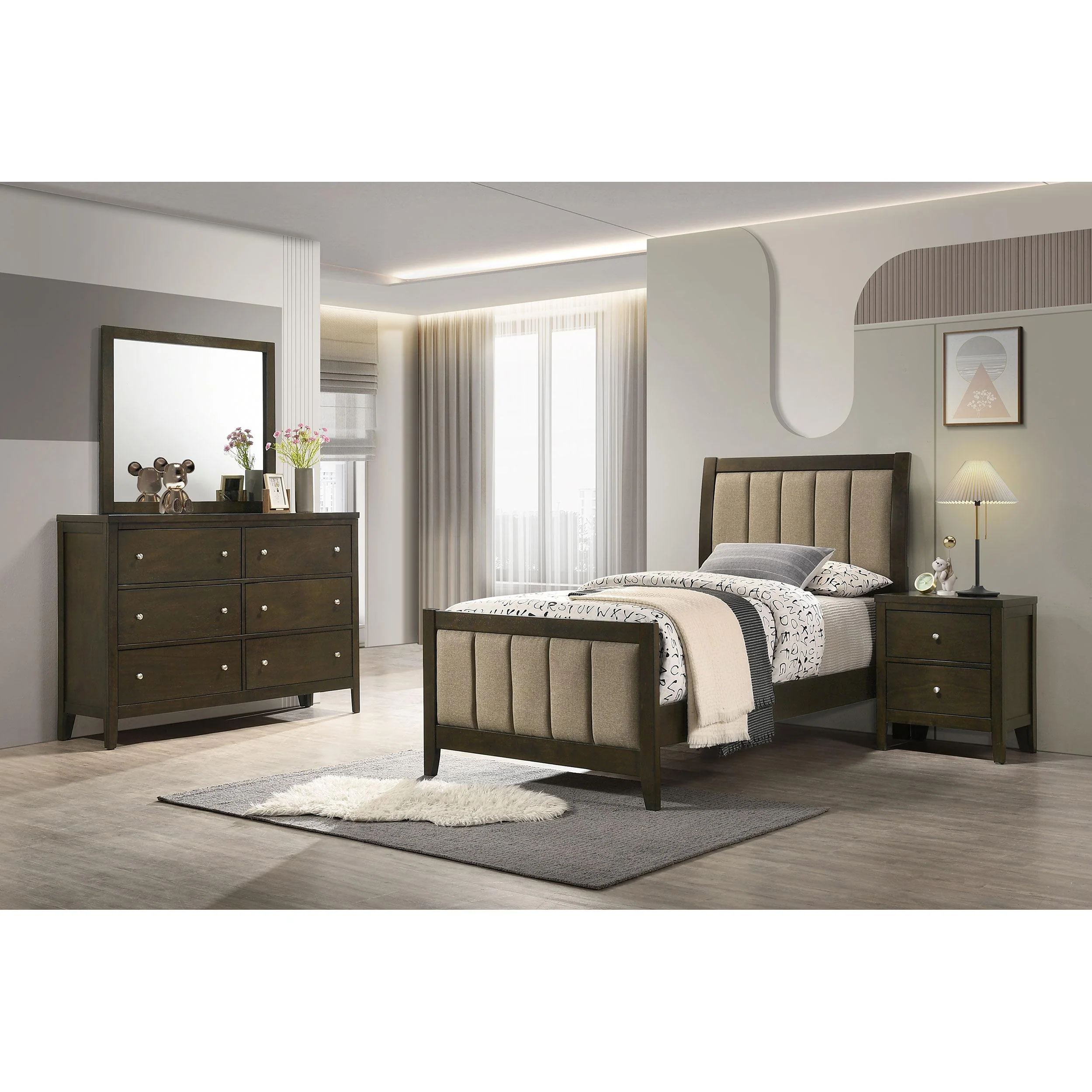 Coaster Furniture Wilkes 224421T-S4 6 pc King Bedroom Set - Image 1