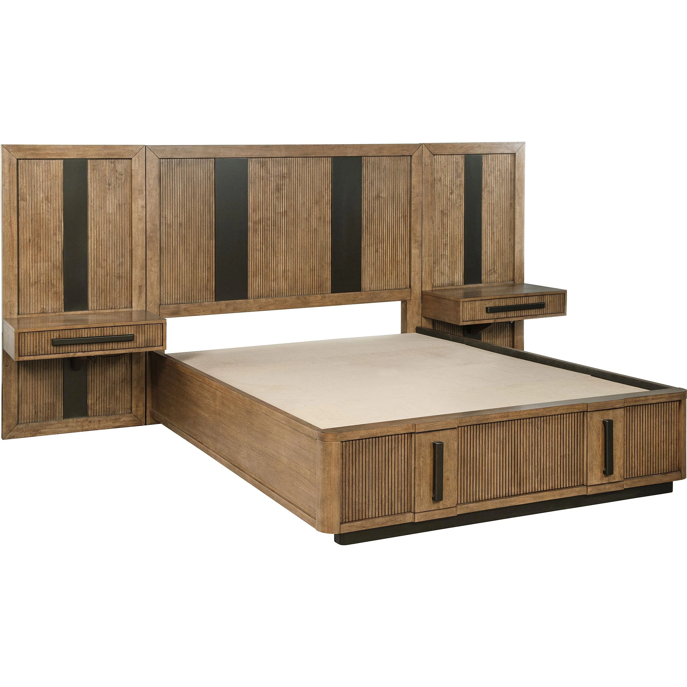 Coaster Furniture Terrace 224900Q-S5P 7 pc King Wall Panel Bedroom Set - Image 2