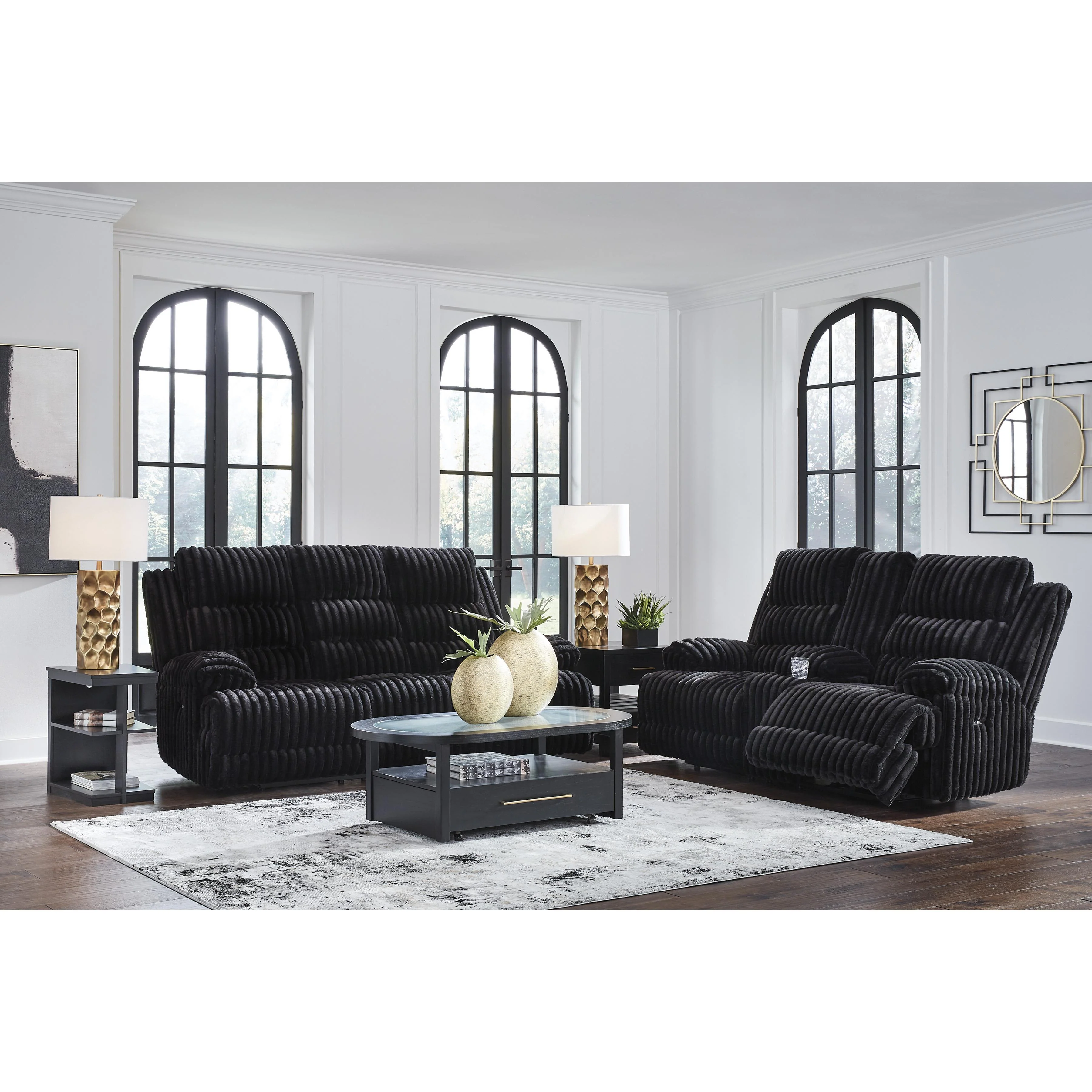 Signature Design by Ashley Rhine Falls PC42805 2 pc Power Reclining Living Room Set - Image 1
