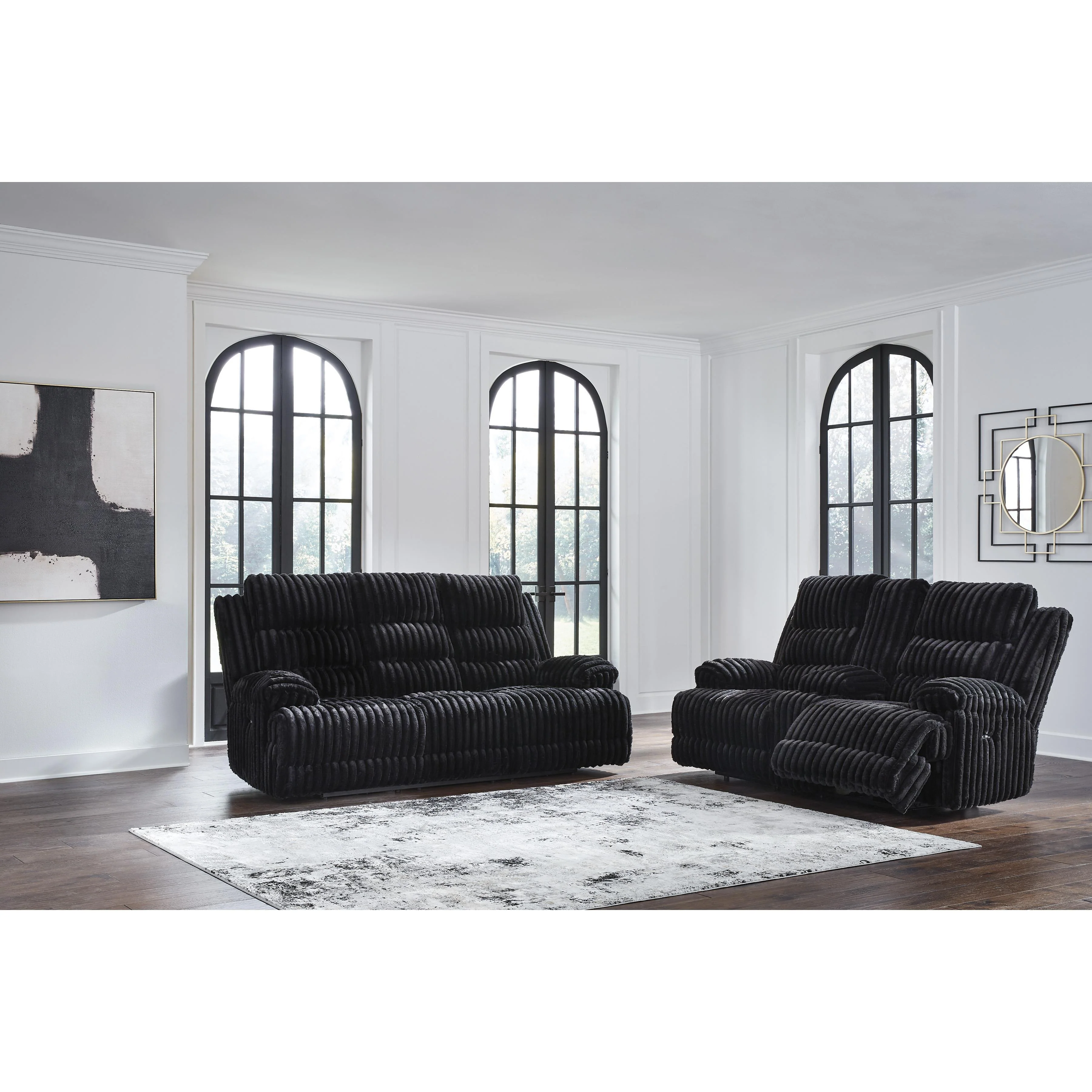 Signature Design by Ashley Rhine Falls PC42805 2 pc Power Reclining Living Room Set - Image 2