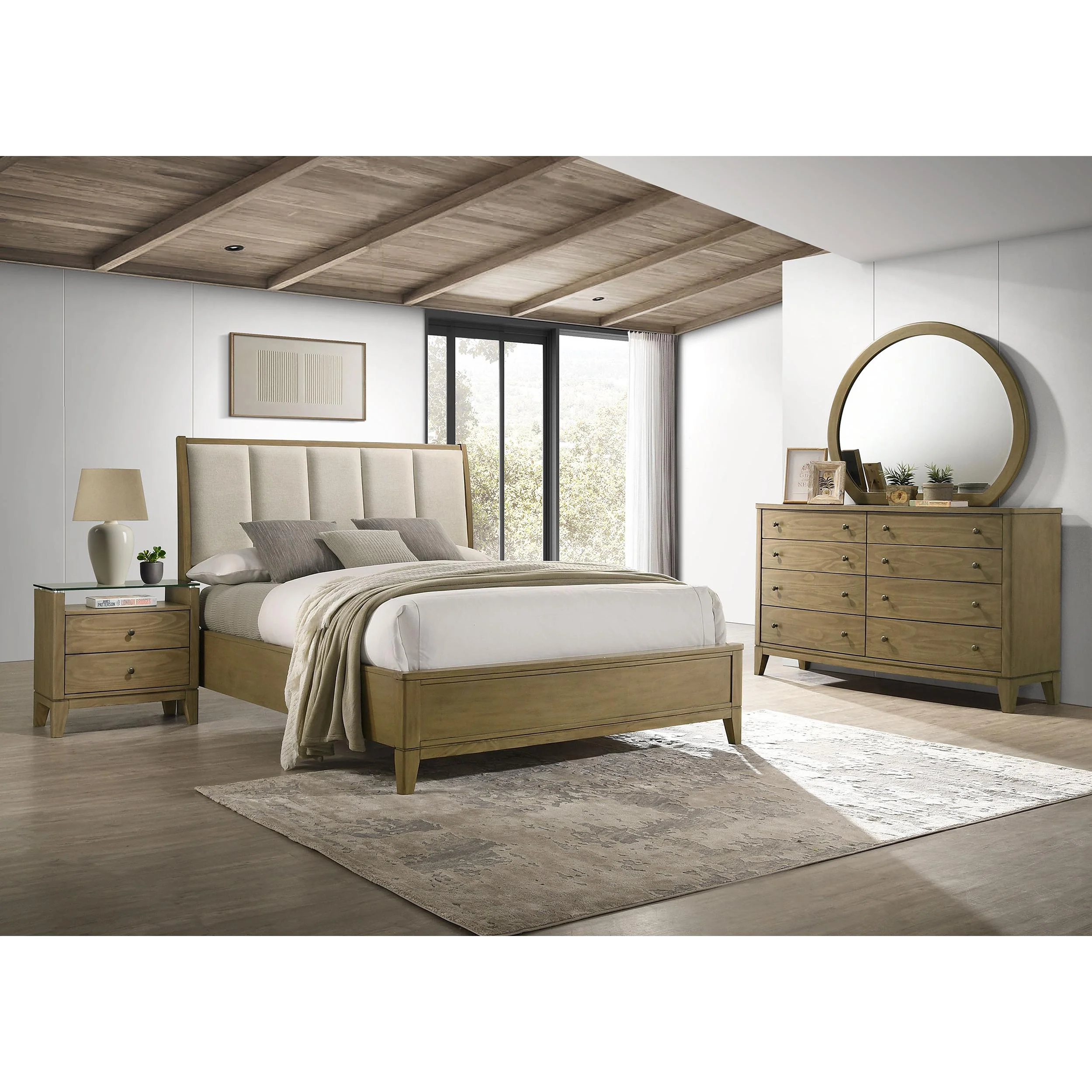 Coaster Furniture Granada 224921KW-S4 6 pc California King Panel Bedroom Set - Image 1