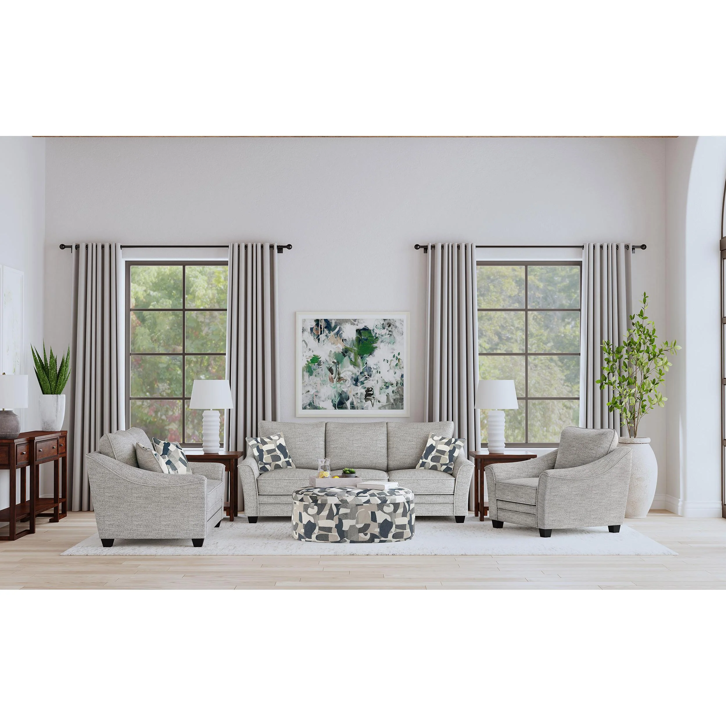 Coaster Furniture Tomkins 509671-S3 3 pc Living Room Set - Image 1