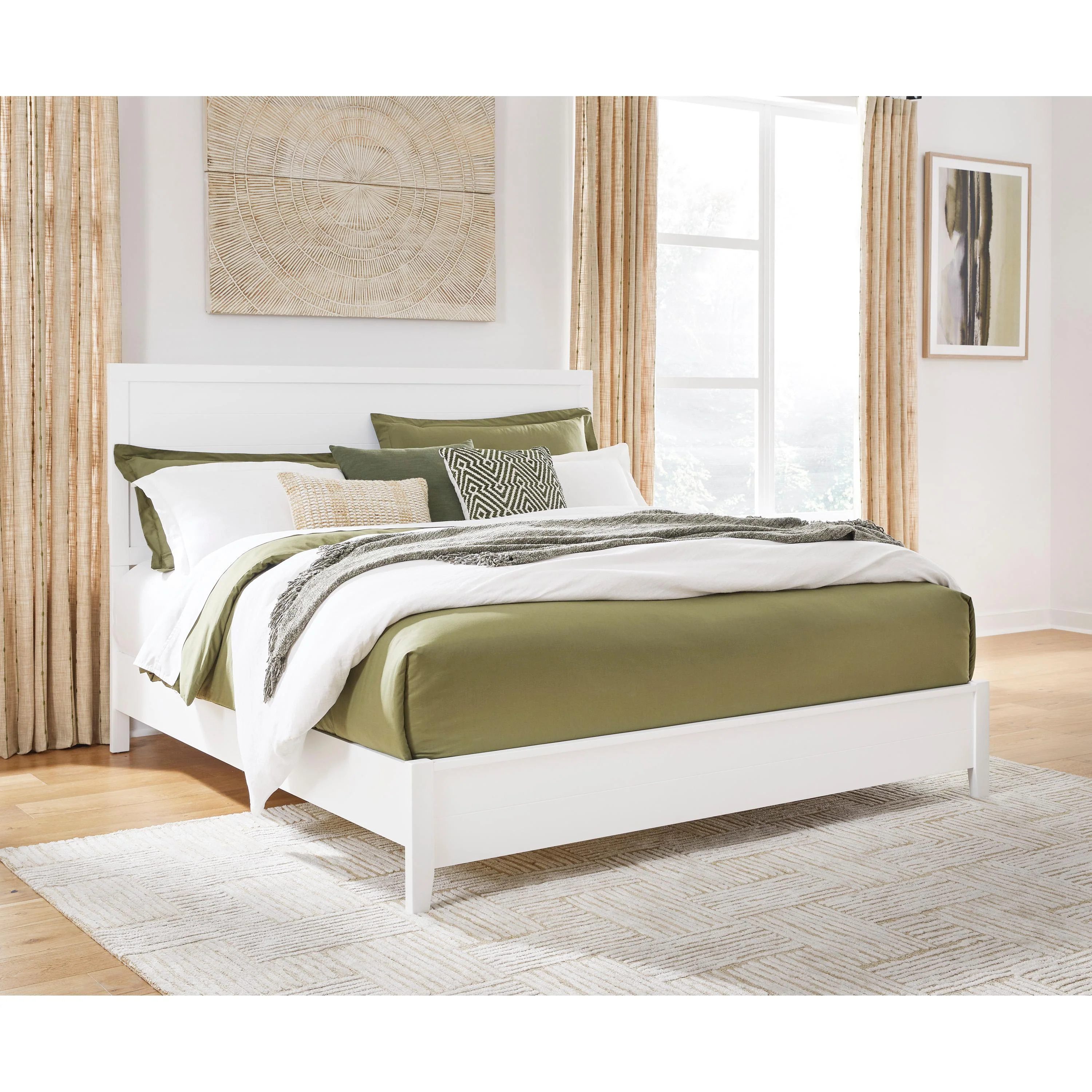 Signature Design by Ashley Binterglen B427B16 6 pc King Panel Bedroom Set - Image 2