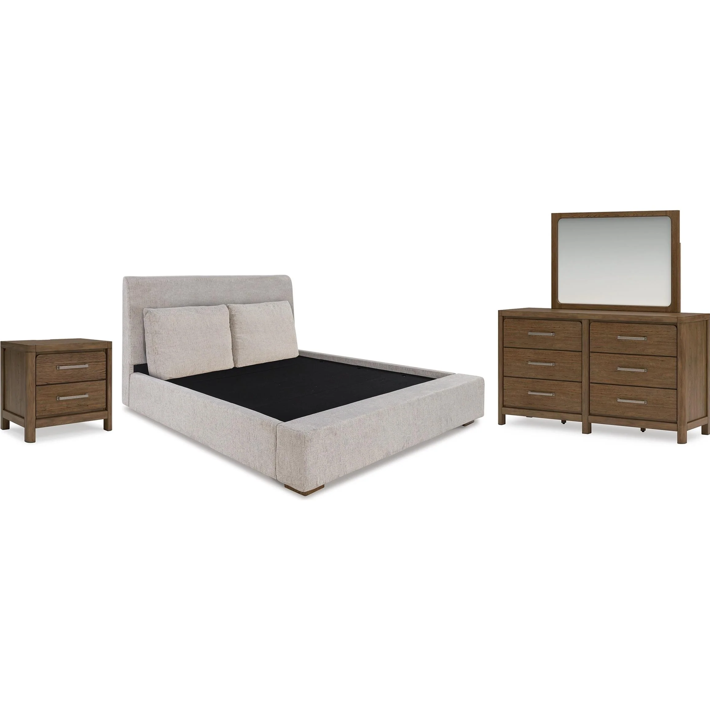 Signature Design by Ashley Cabalynn B974B14 6 pc King Panel Bedroom Set - Image 1