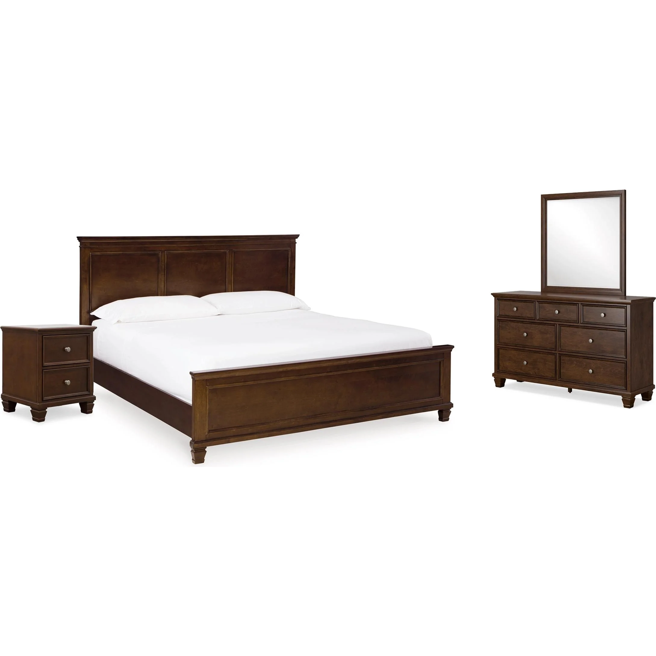Signature Design by Ashley Danabrin B685B14 6 pc King Panel Bedroom Set - Image 1