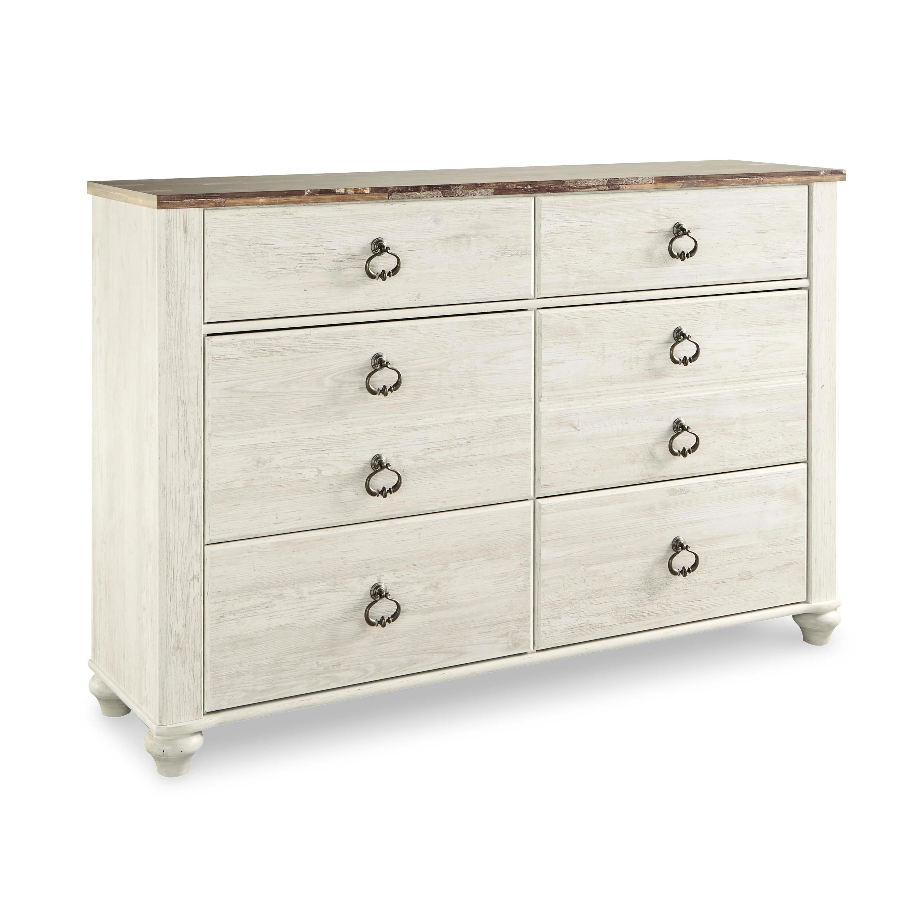 Signature Design by Ashley Willowton B267B45 8 pc King Panel Bedroom Set - Image 3