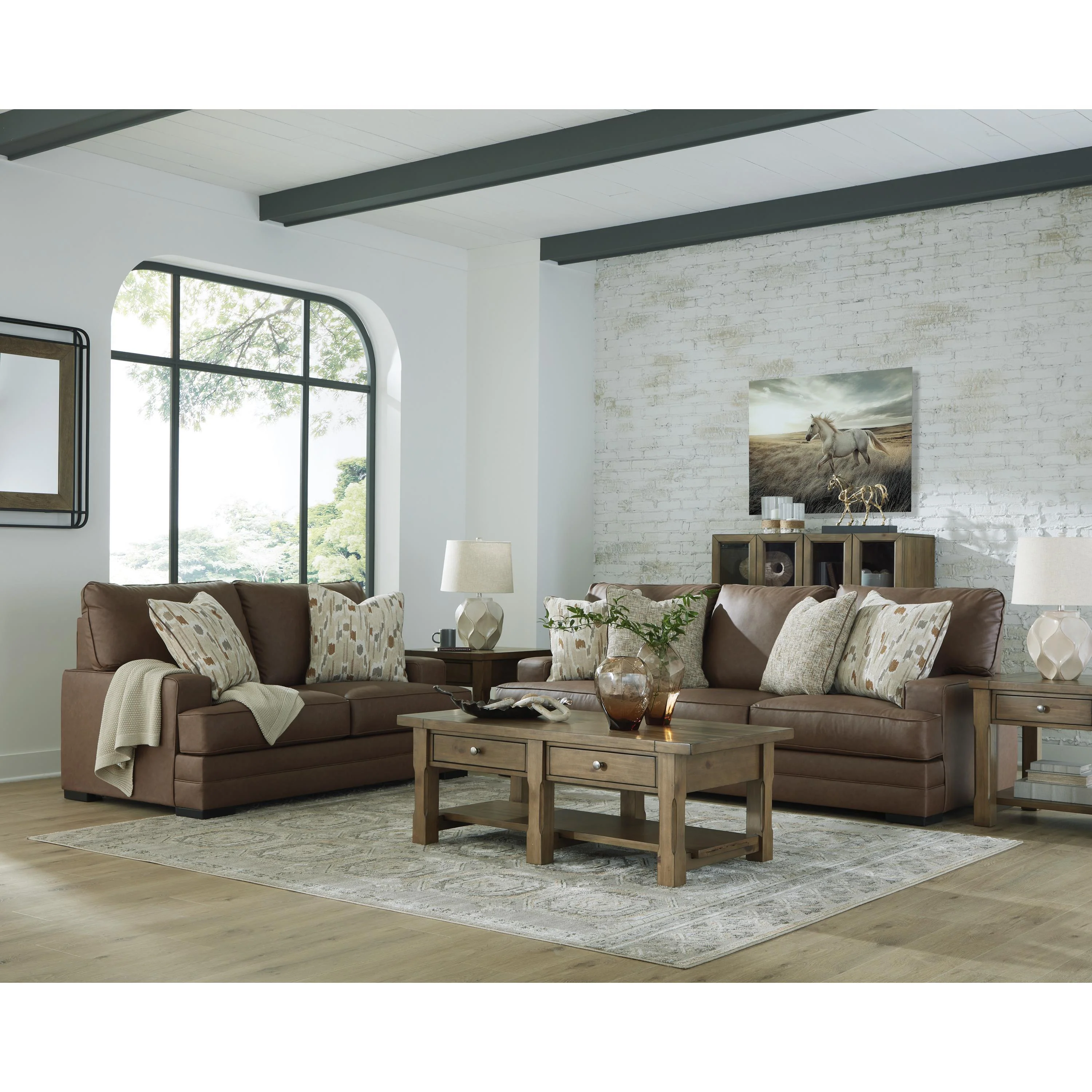Benchcraft VillaCourt 74909 2 pc Living Room Set - Image 1