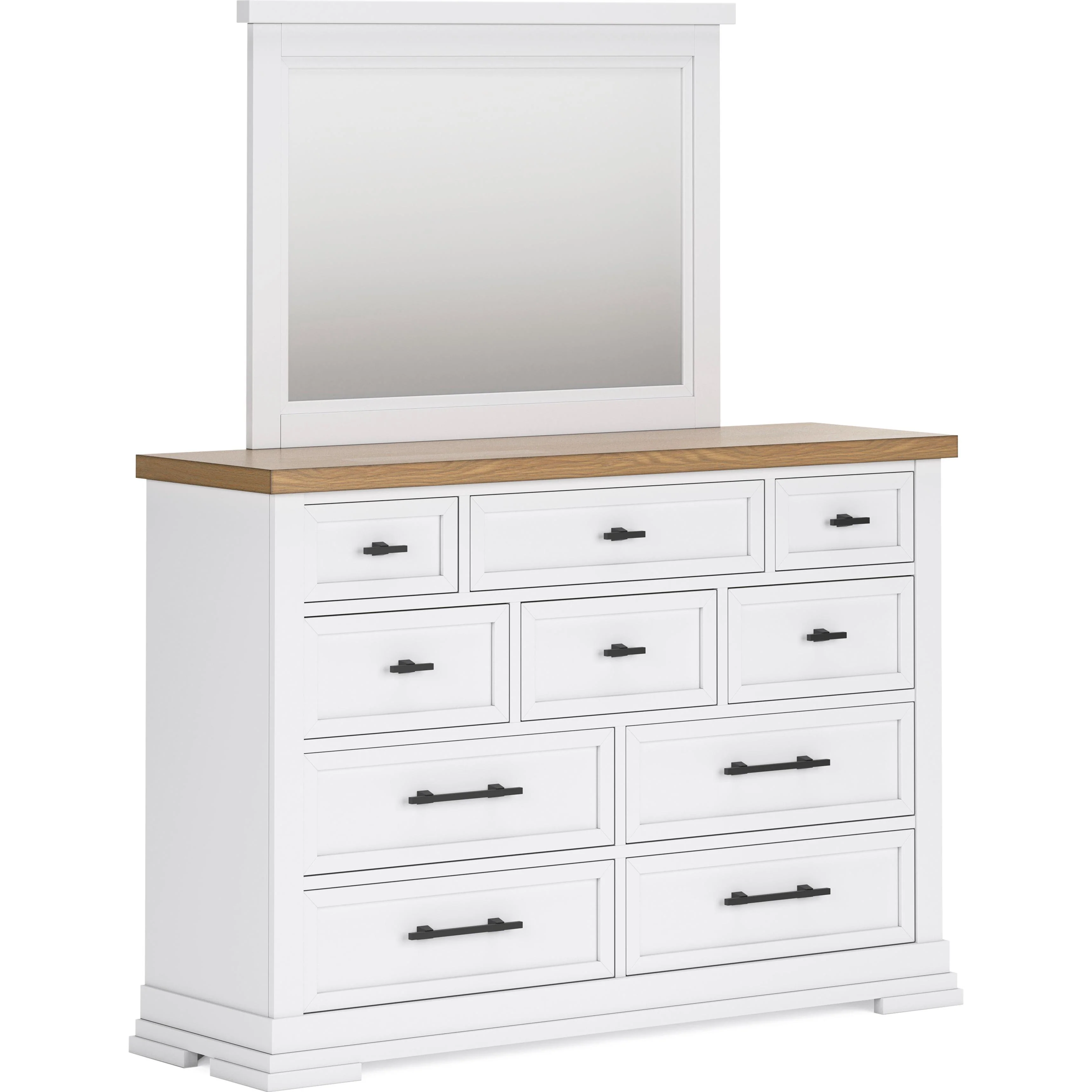 Benchcraft Ashbryn B844B9 6 pc King Panel Storage Bedroom Set - Image 3