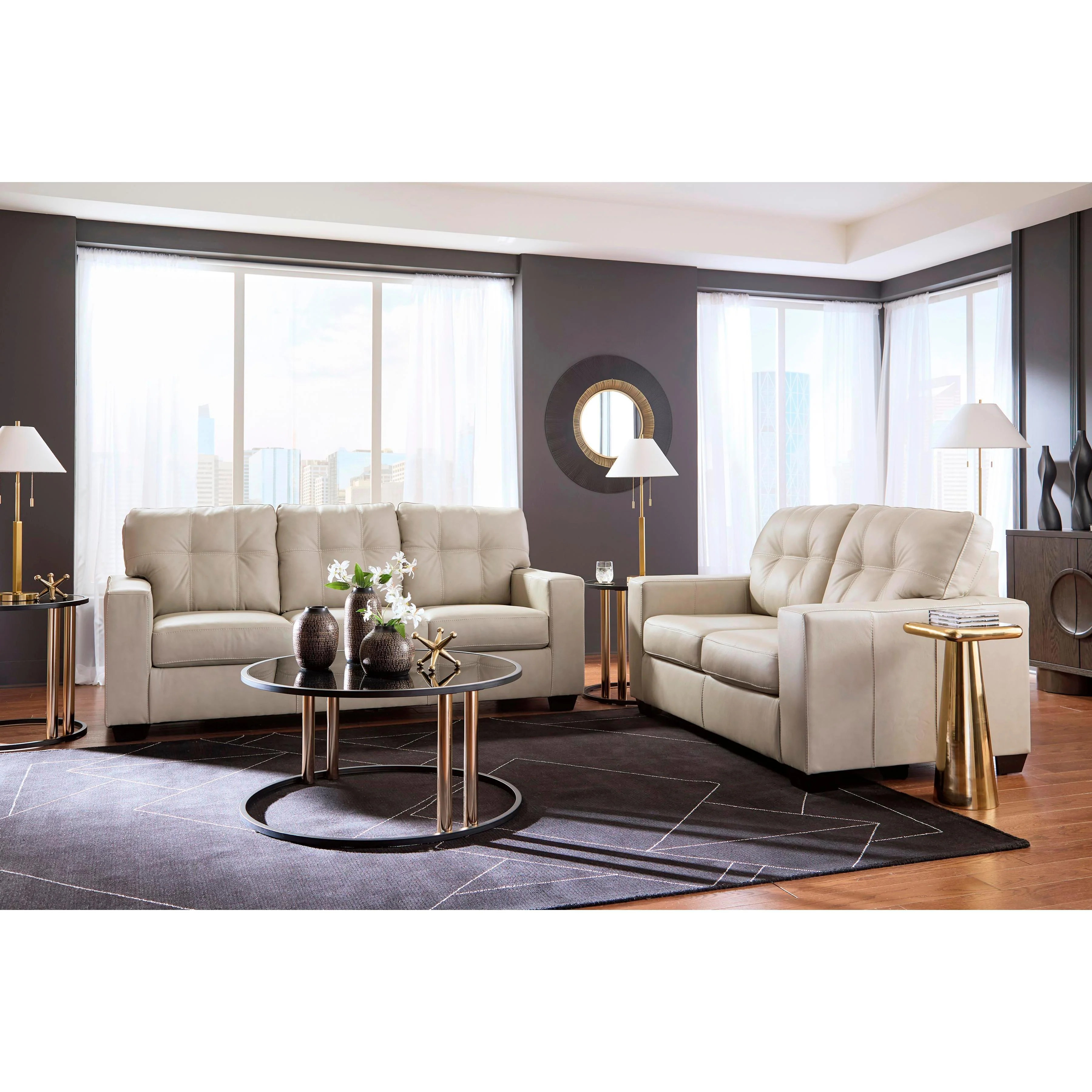Signature Design by Ashley Santorine 21708U2 2 pc Living Room Set - Image 1