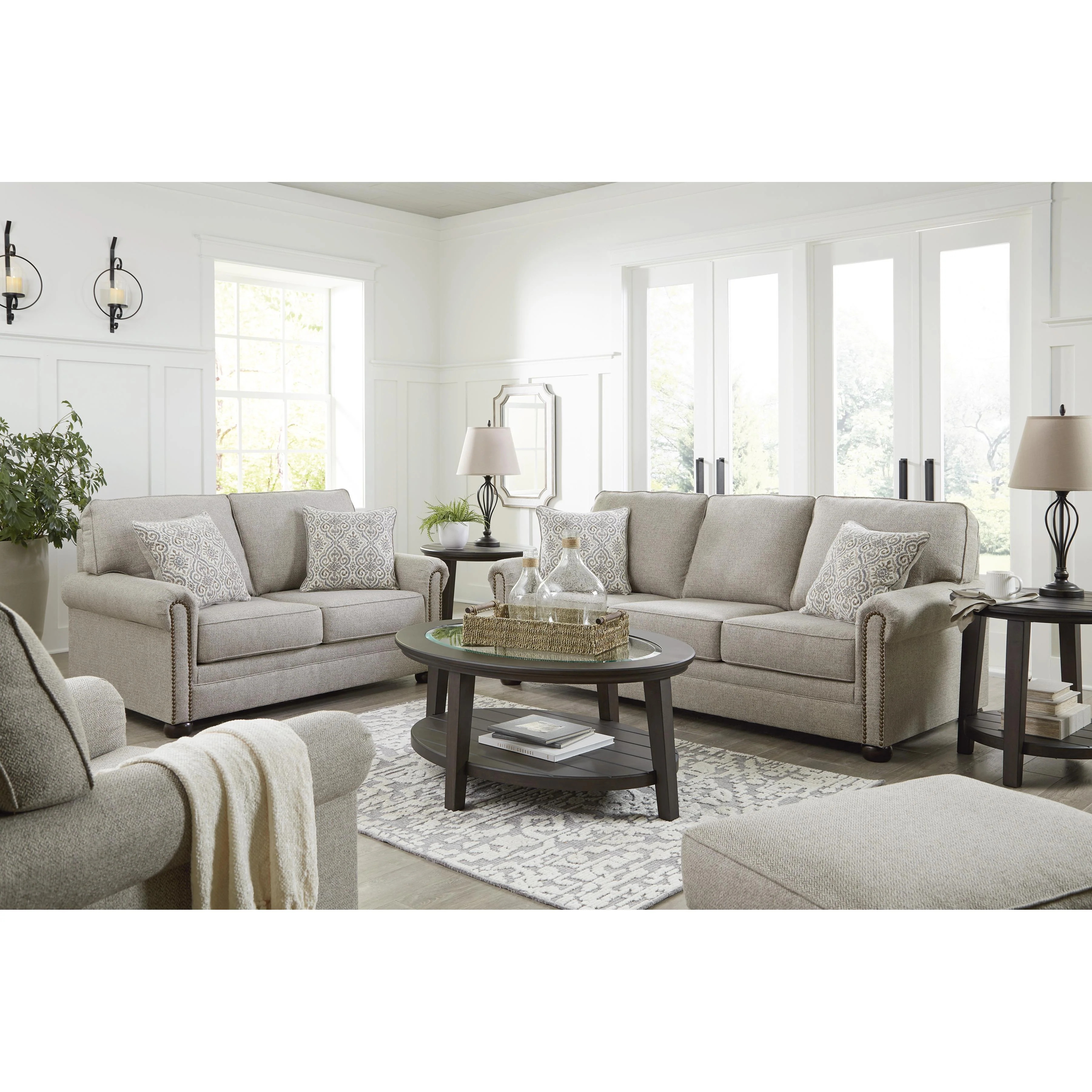 Signature Design by Ashley Gaelon 37307U3 4 pc Living Room Set - Image 1