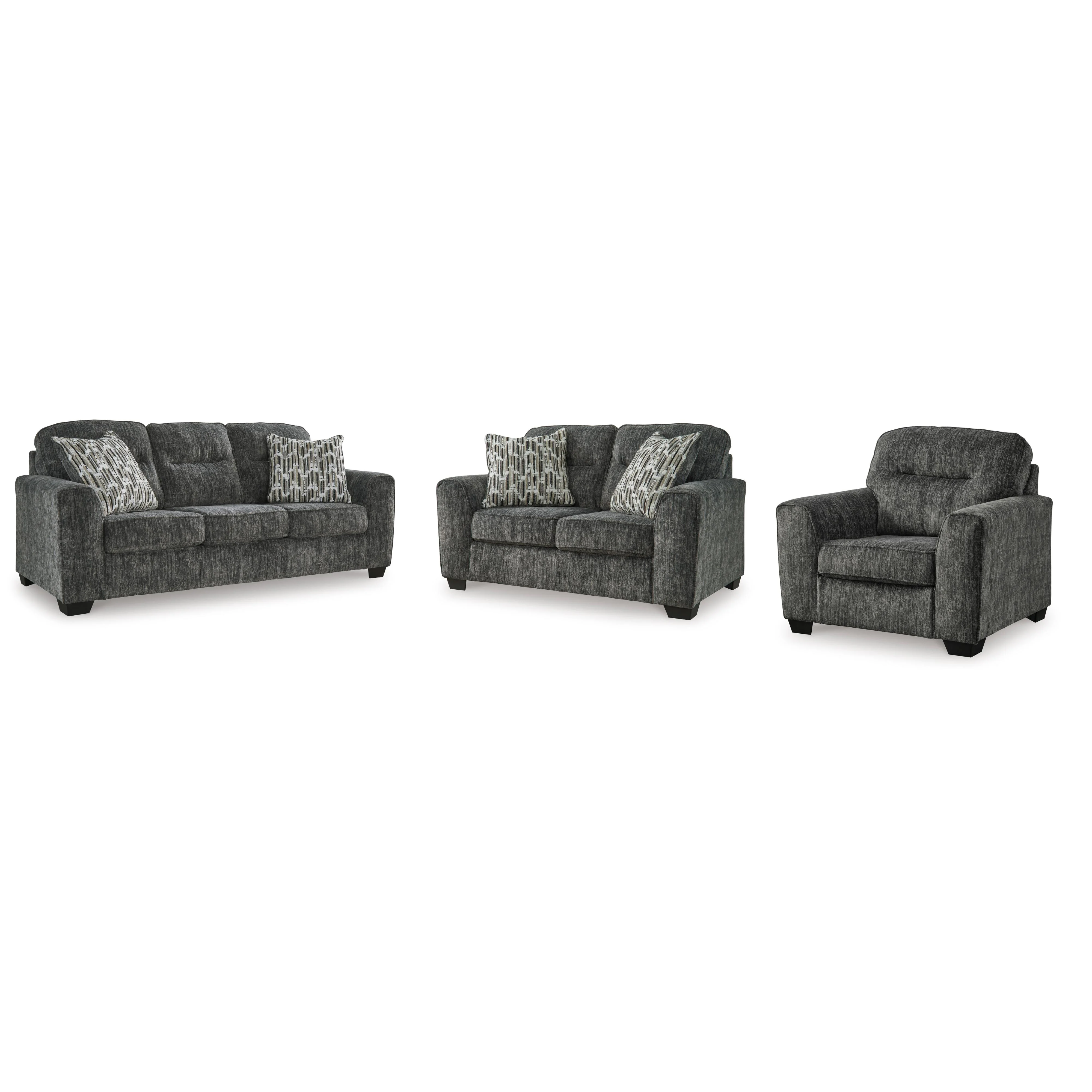 Signature Design by Ashley Lonoke 50504U13 3 pc Living Room Set - Image 1