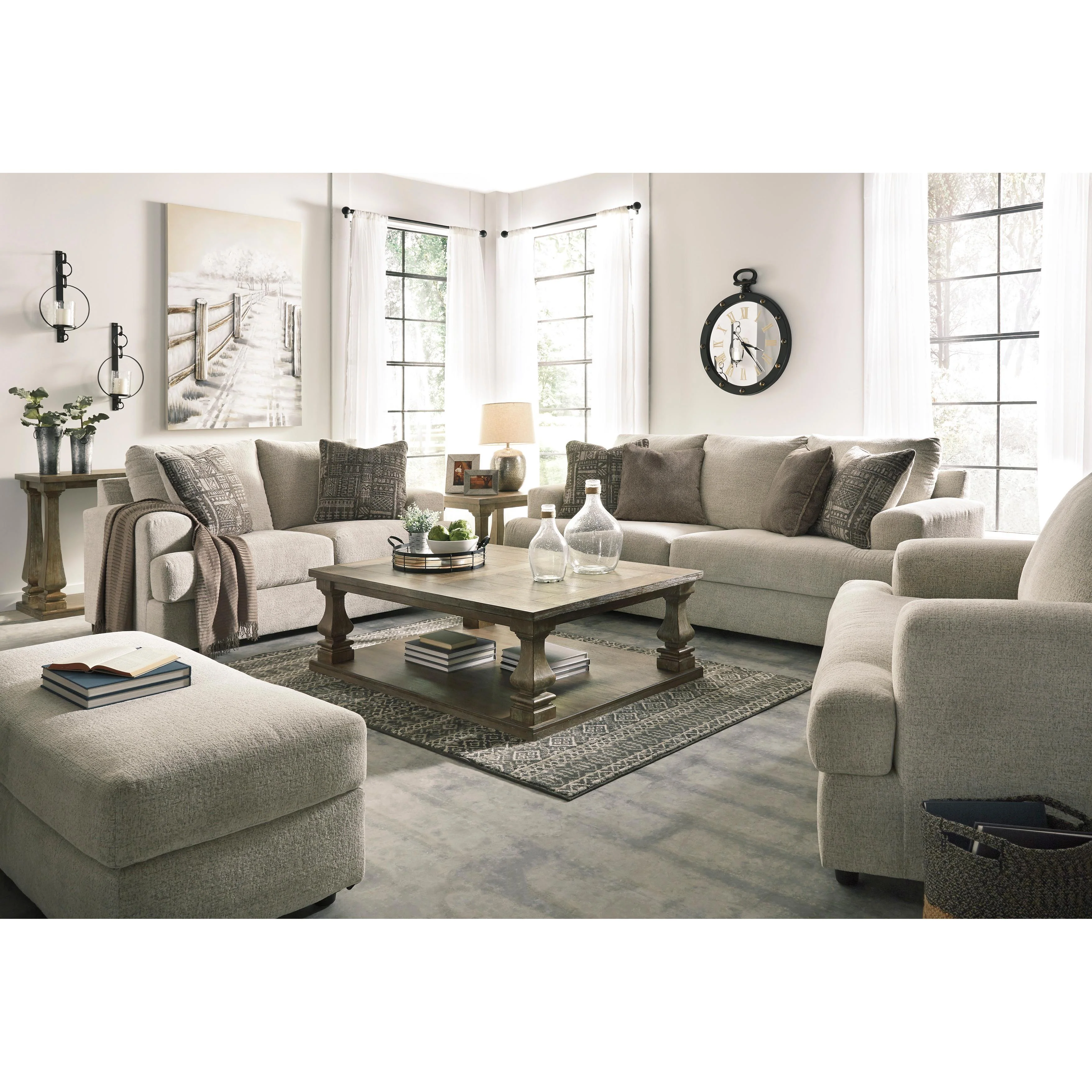 Signature Design by Ashley Soletren 95104U11 4 pc Living Room Set - Image 1