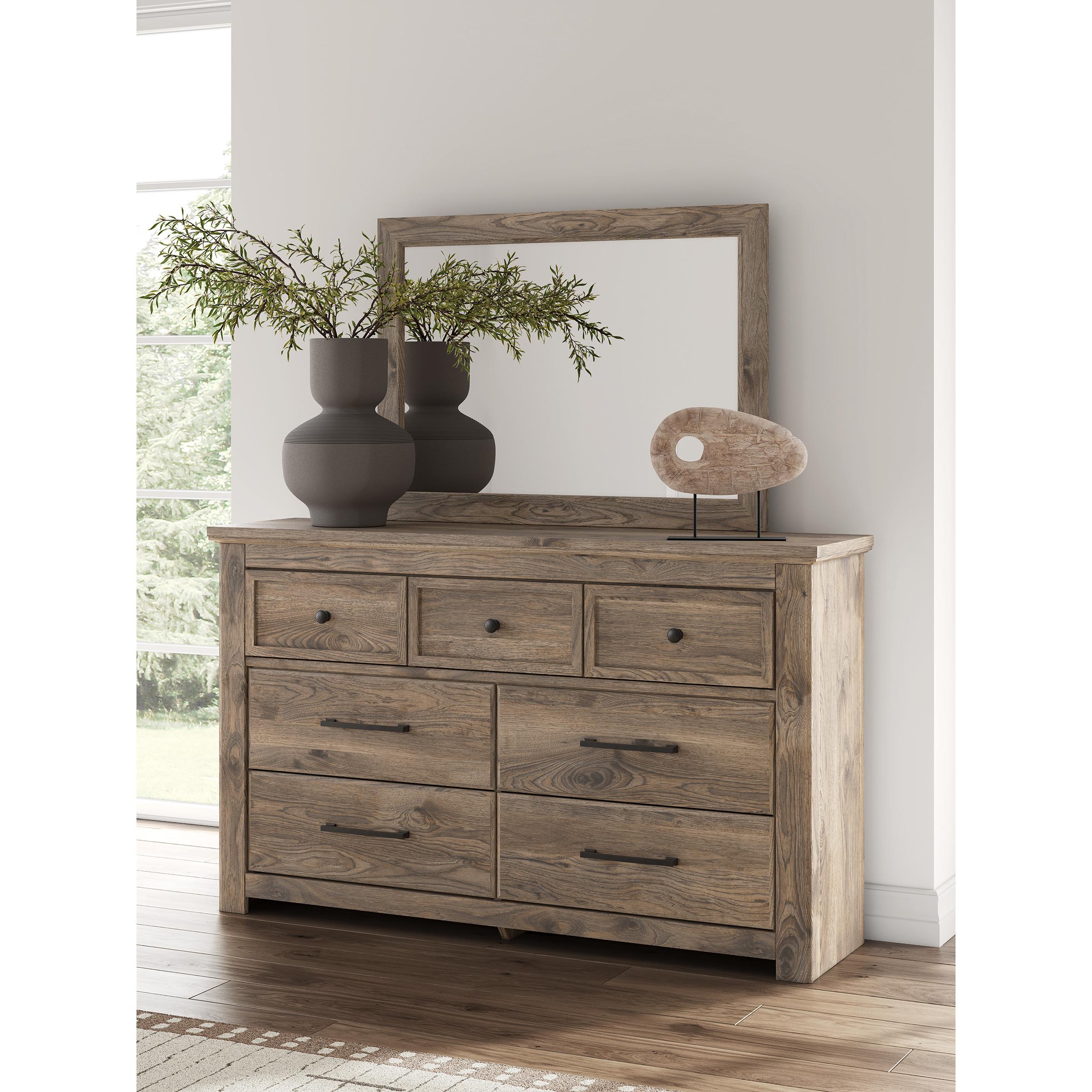 Signature Design by Ashley Rusticott PCB2260 8 pc King Panel Bedroom Set - Image 3