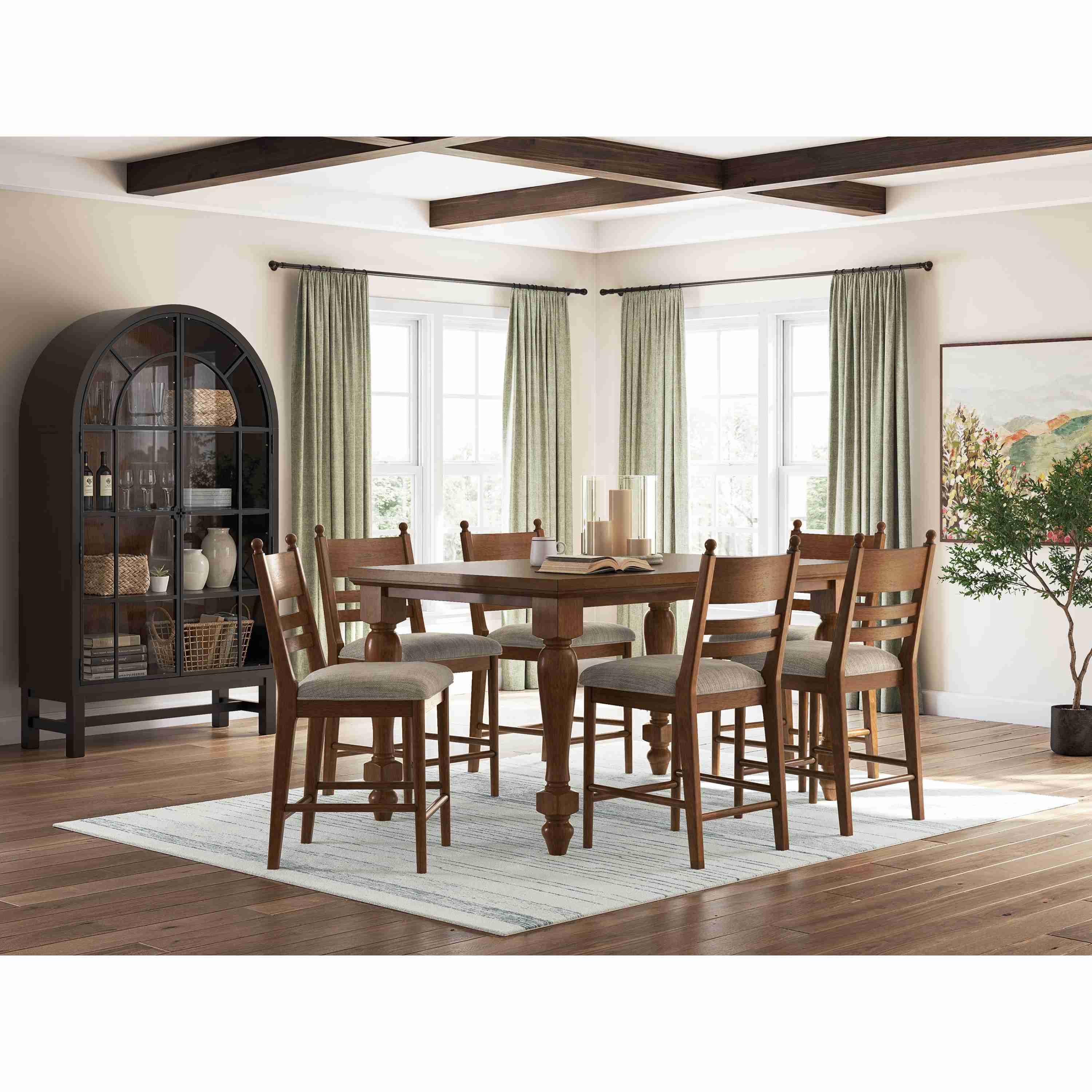Signature Design by Ashley Greddinton PCD824D20 7 pc Counter Height Dining Set