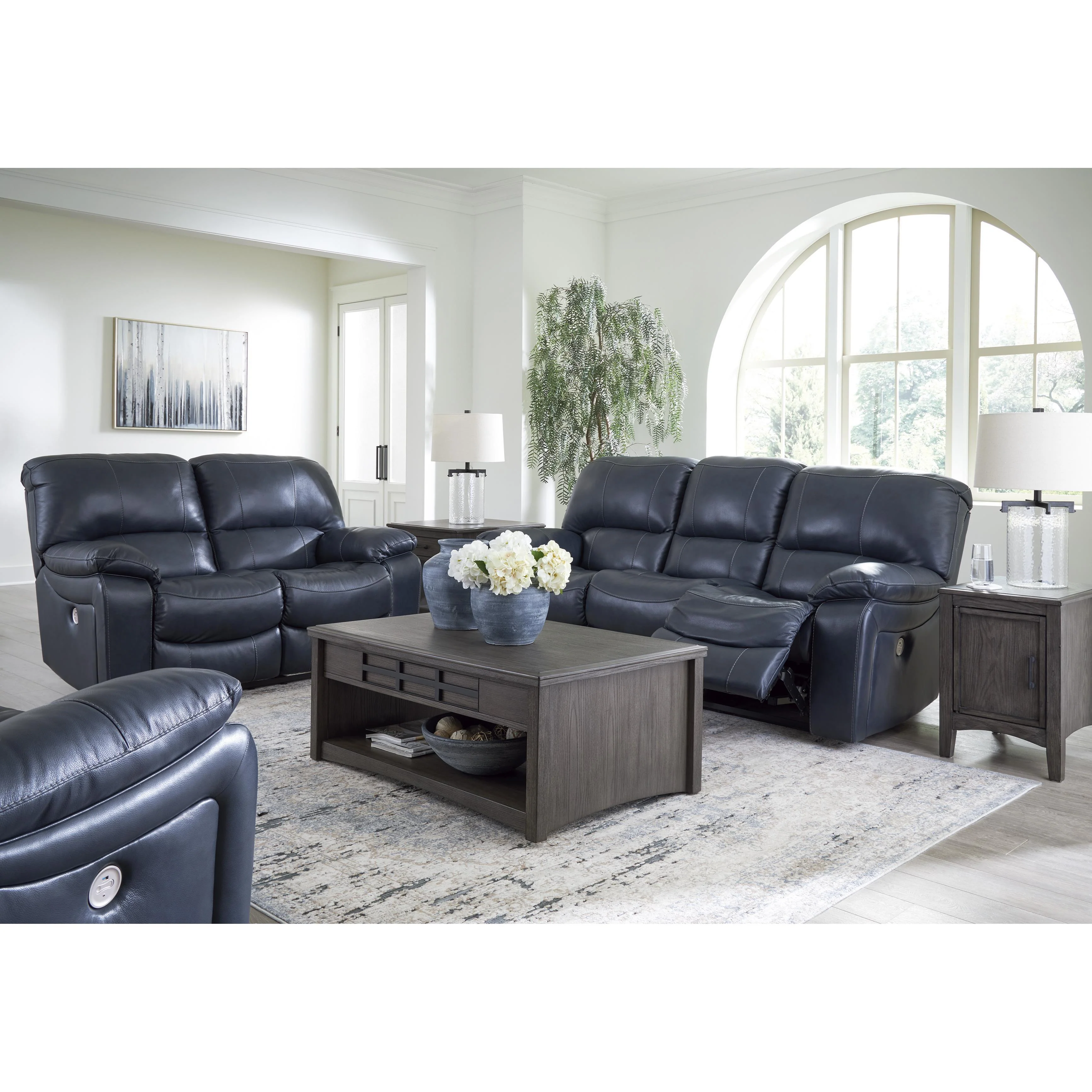 Signature Design by Ashley Leesworth U43809U2 3 pc Power Reclining Living Room Set - Image 2