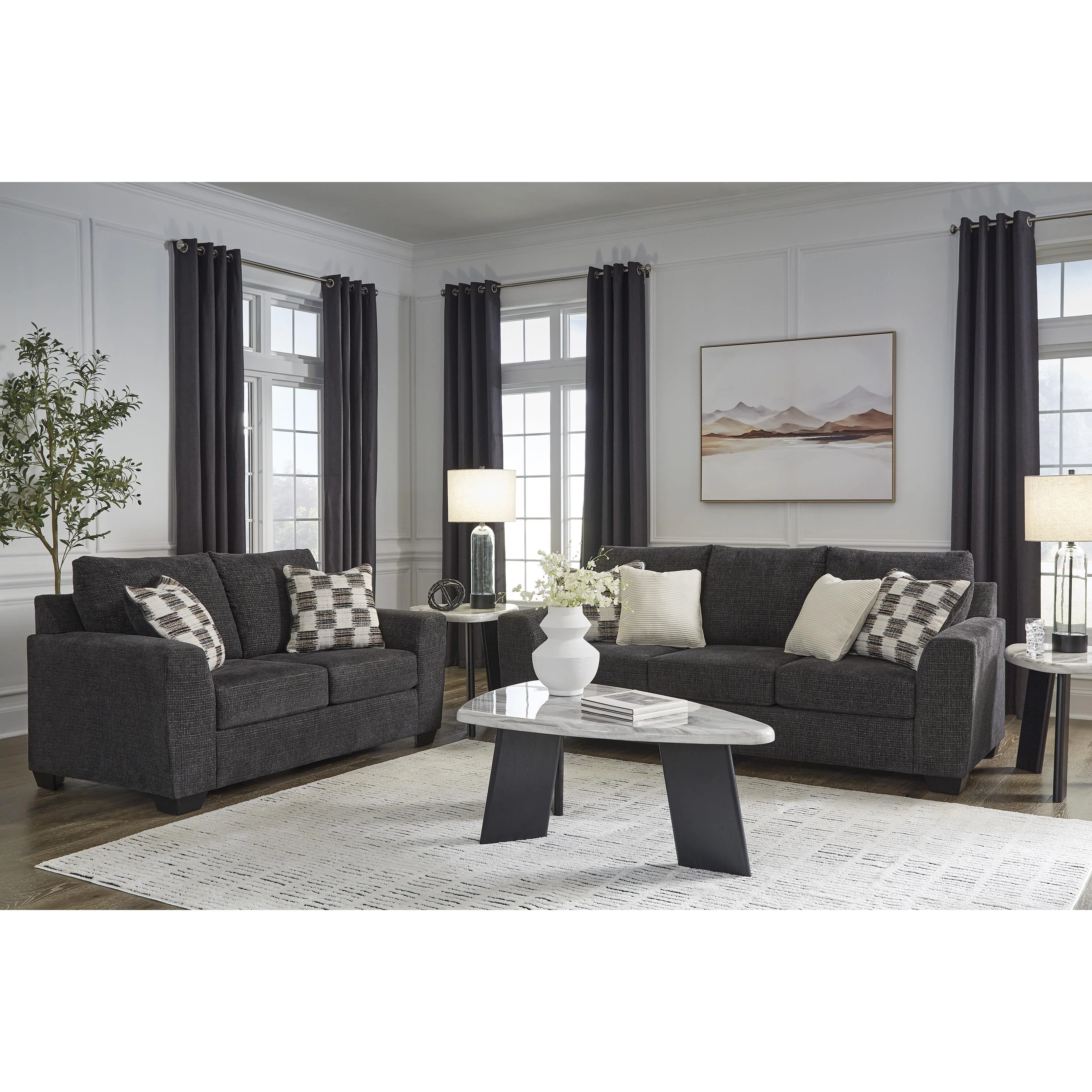 Benchcraft Loreo 63101U1 2 pc Living Room Set