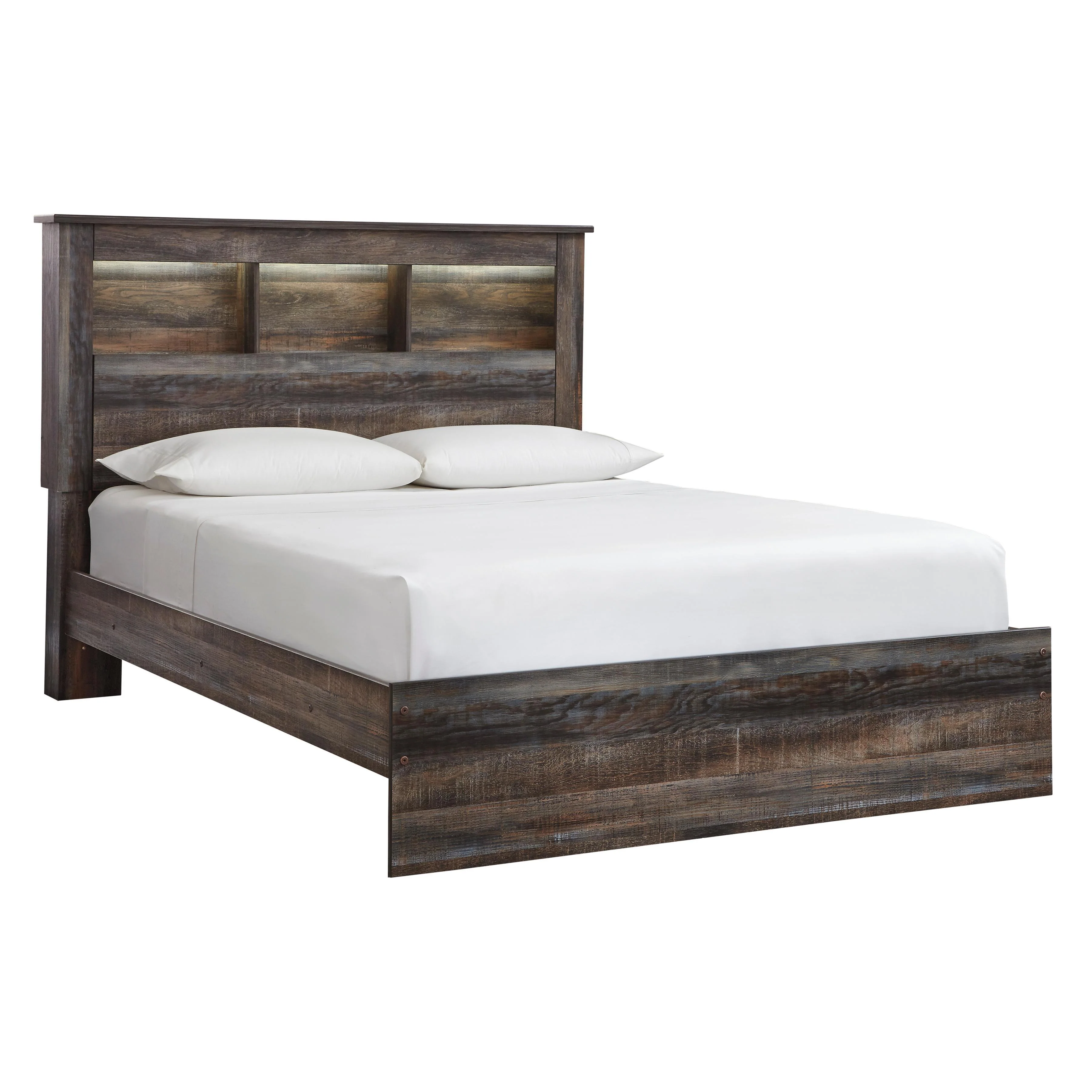 Signature Design by Ashley Drystan B211B111 7 pc Queen Panel Bedroom Set - Image 2