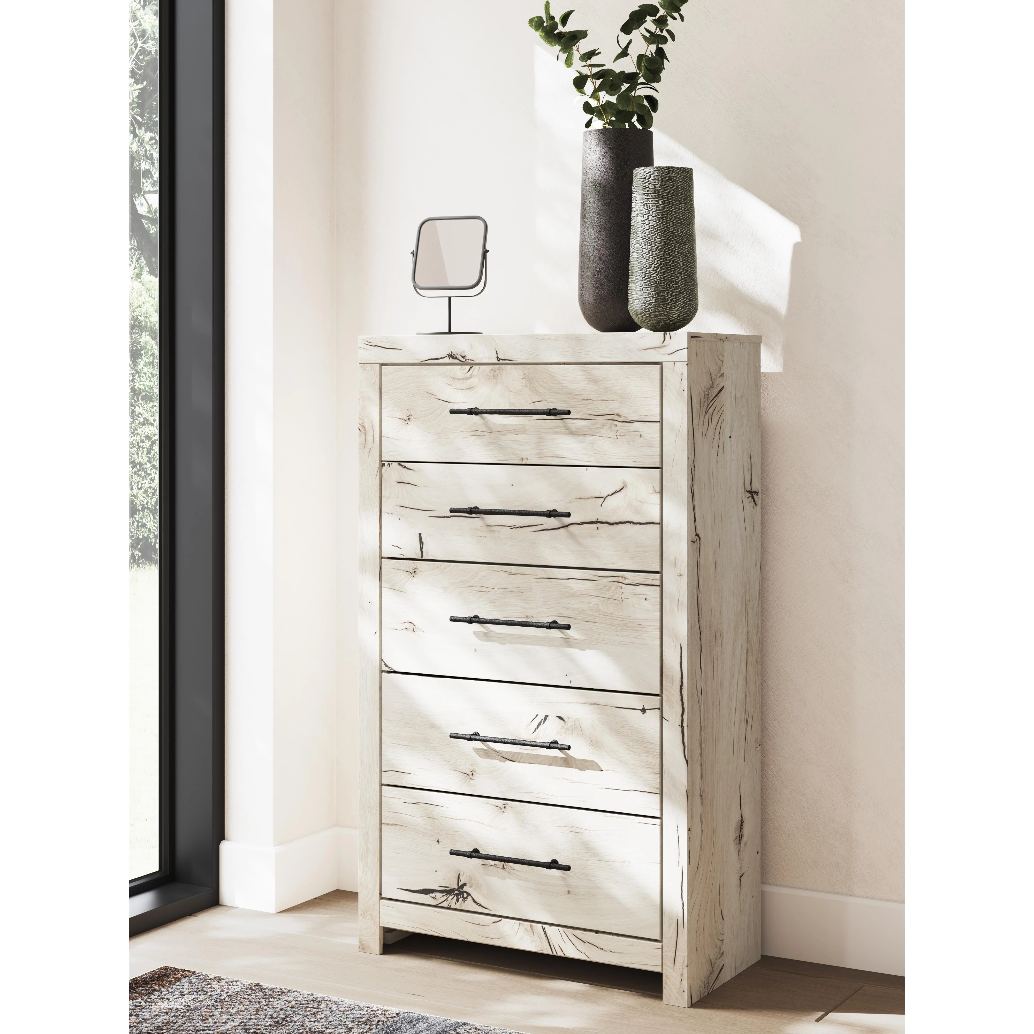Benchcraft Lawroy B2310B 5 pc Full Panel Bedroom Set - Image 3