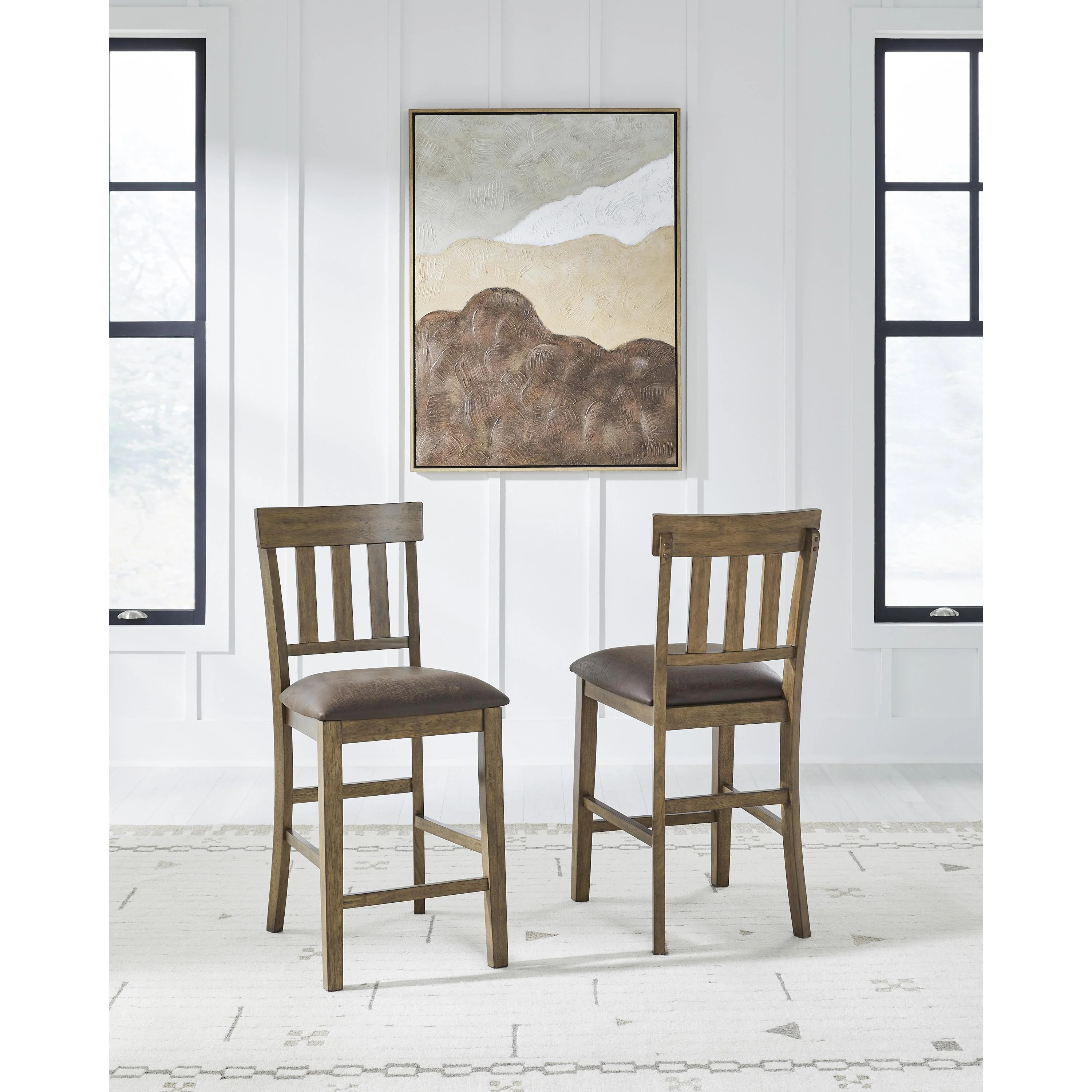 Signature Design by Ashley Urbinforte PCD592 6 pc Counter Height Dining Set - Image 3