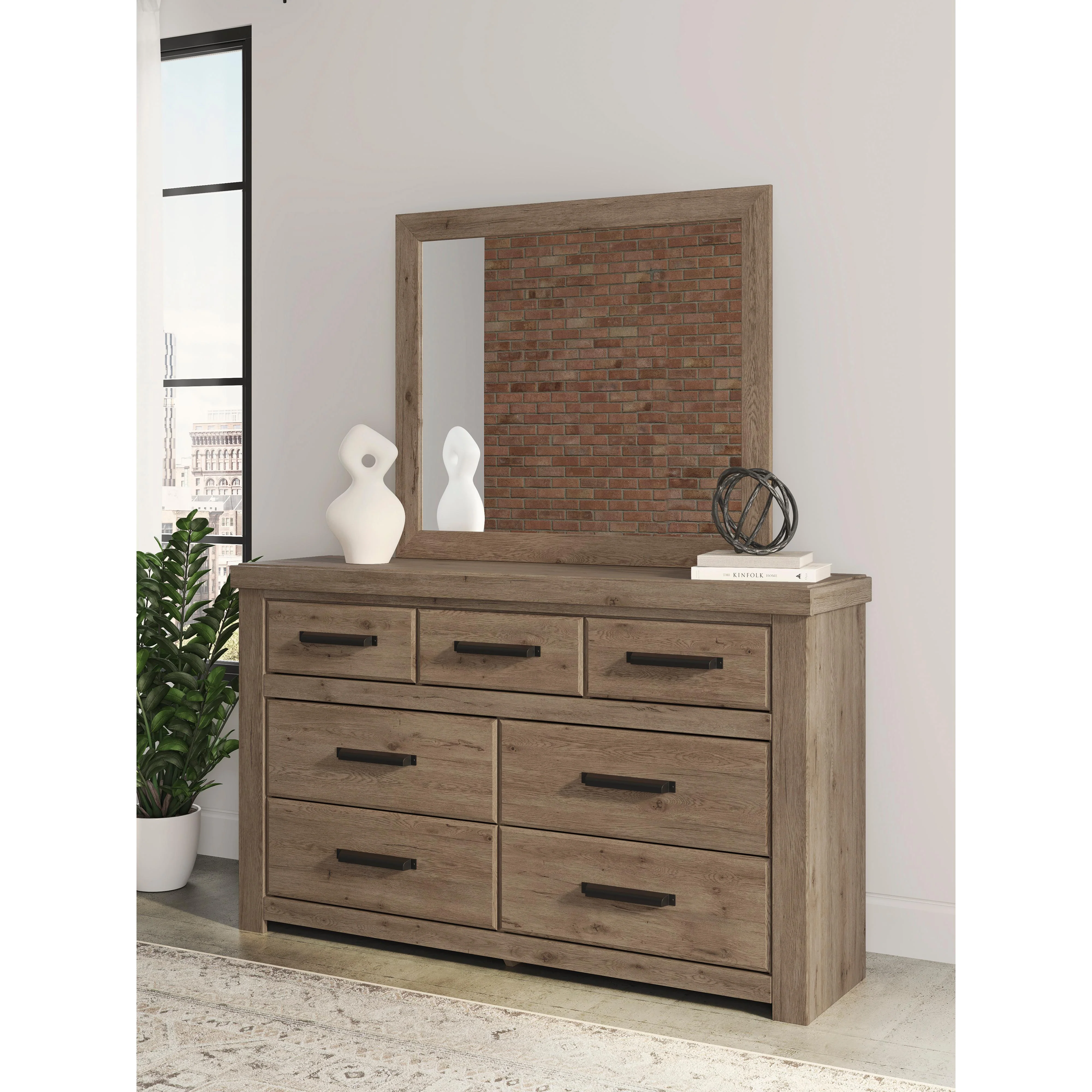 Signature Design by Ashley Oliandon PCB2844 8 pc King Panel Bedroom Set - Image 3
