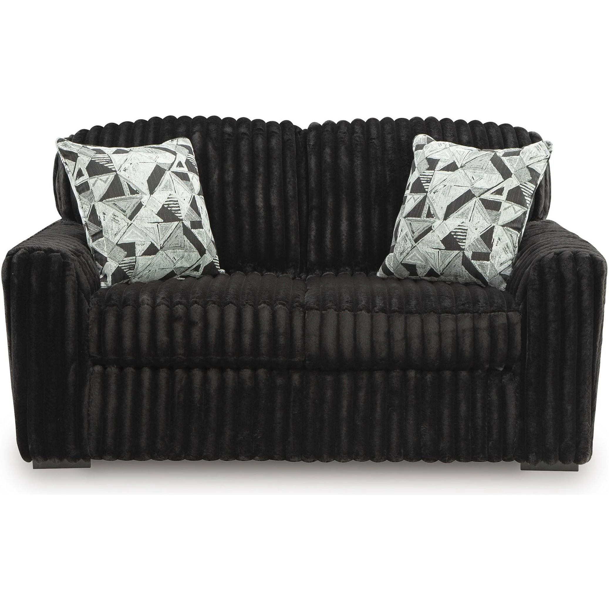 Signature Design by Ashley Midnight-Madness 98103 2 pc Living Room Set - Onyx - Image 3