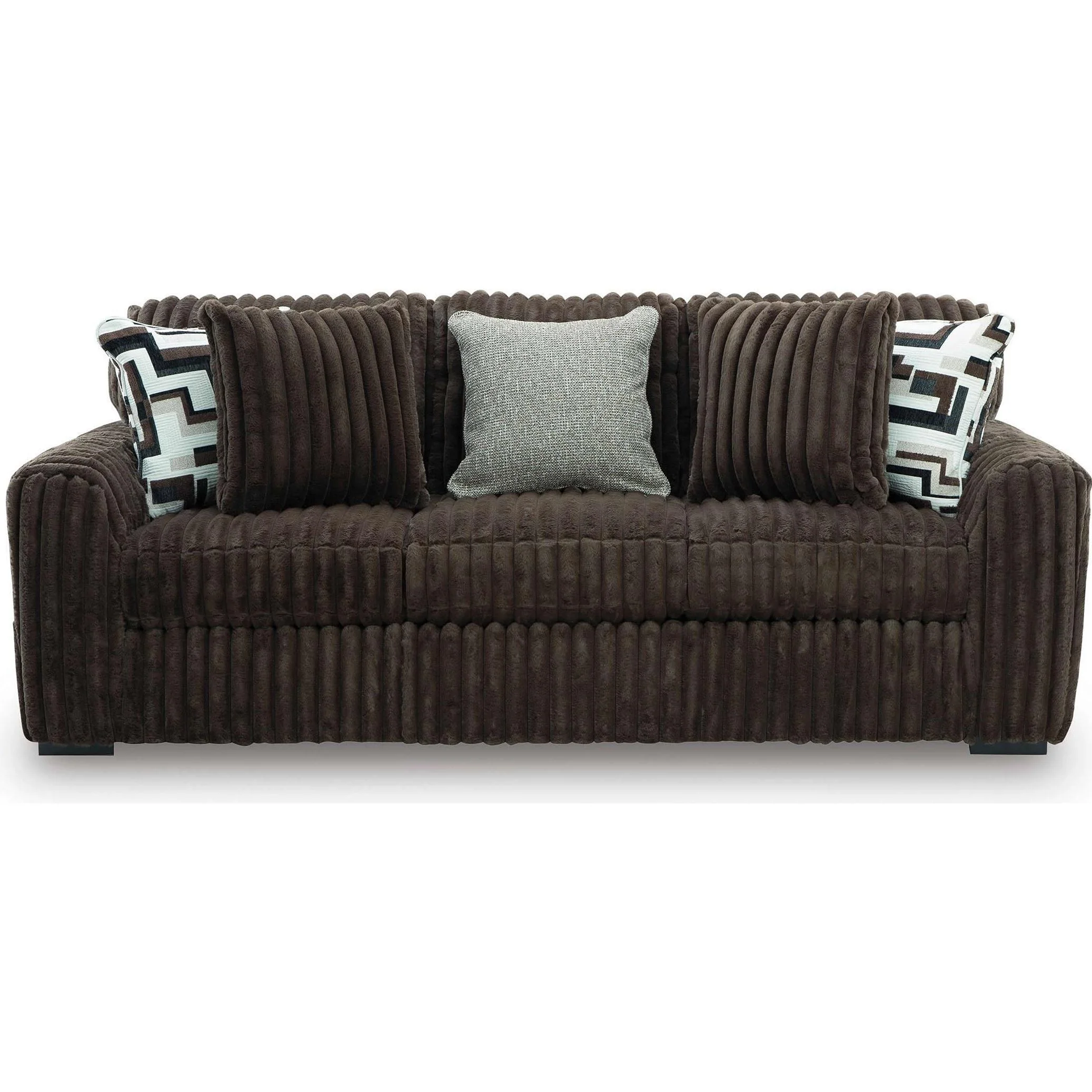 Signature Design by Ashley Midnight-Madness 98104 2 pc Living Room Set - Chocolate - Image 2