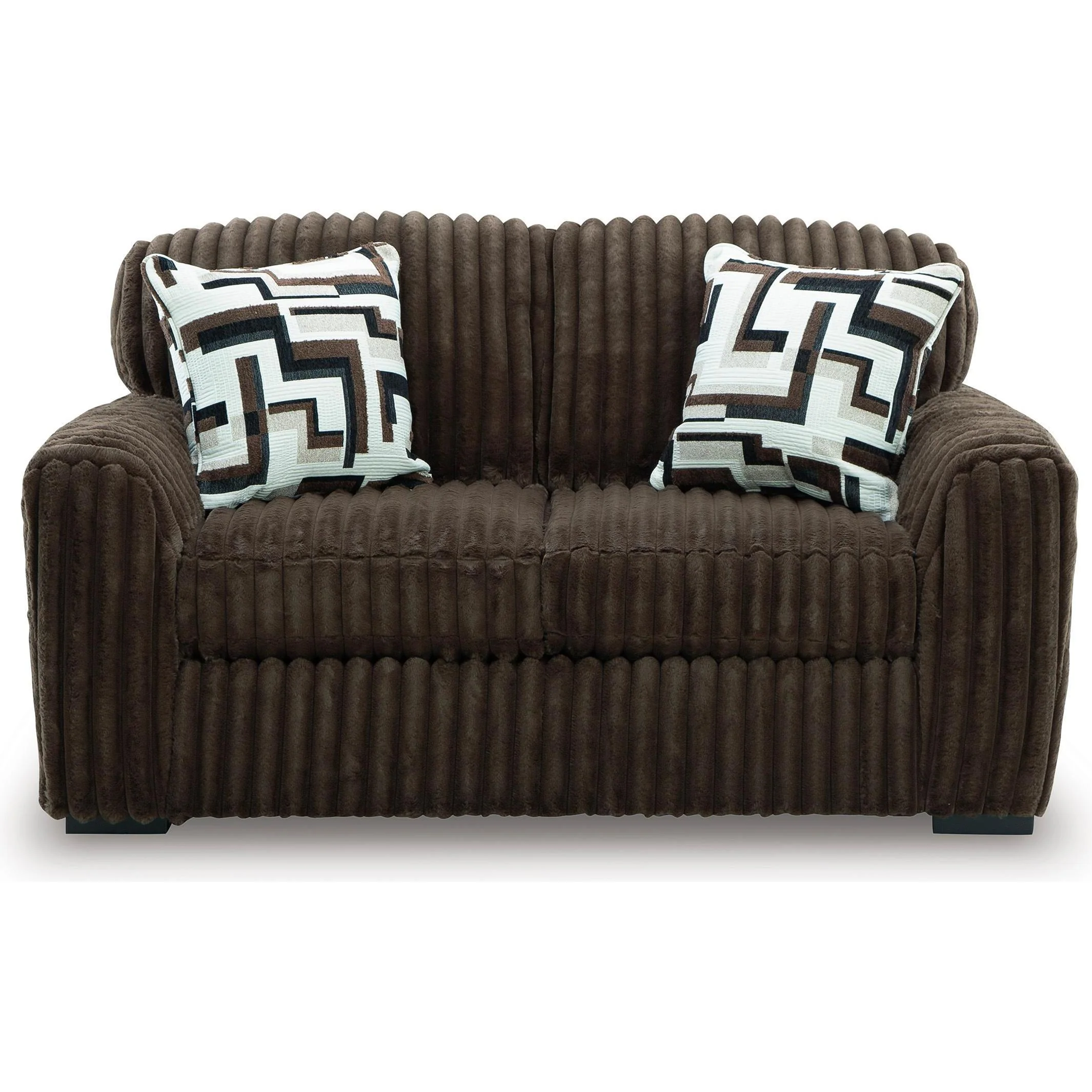 Signature Design by Ashley Midnight-Madness 98104 2 pc Living Room Set - Chocolate - Image 3
