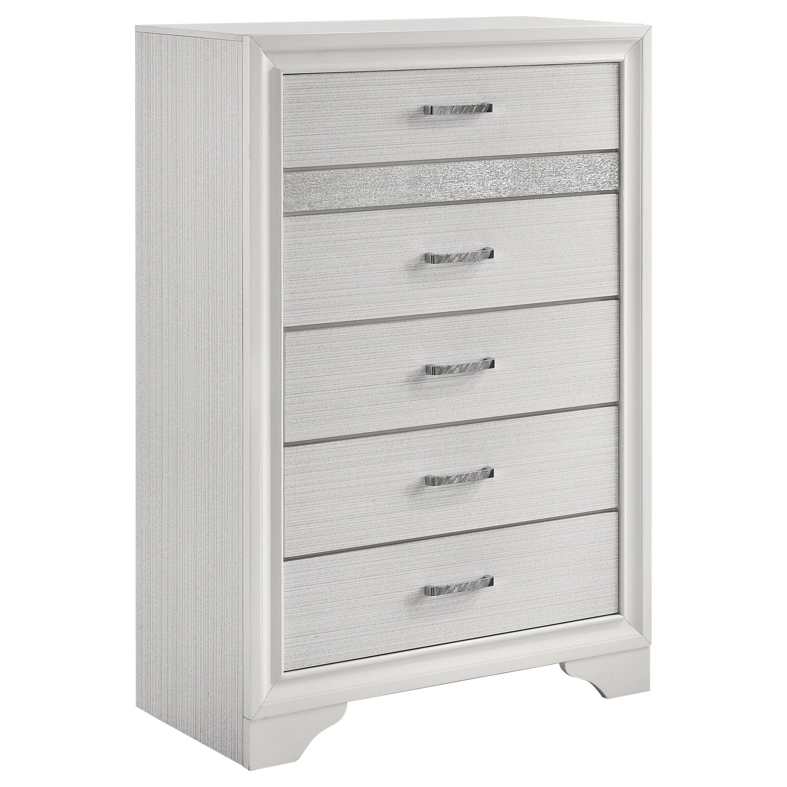 Coaster Furniture Miranda 205115 5-Drawer Bedroom Chest - White - Image 1