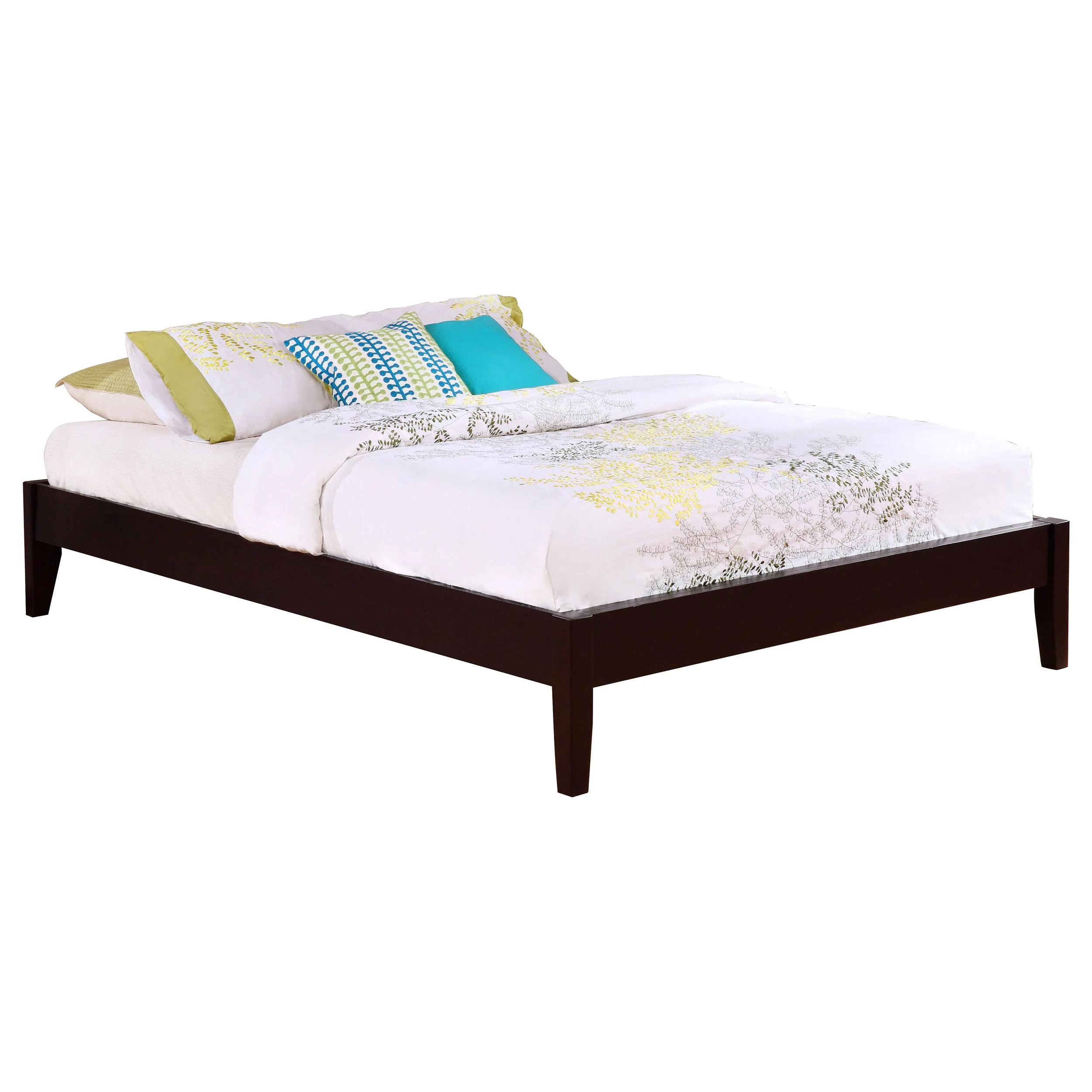 Coaster Furniture Hounslow 300555KE Eastern King Universal Platform Bed - Cappuccino - Image 2