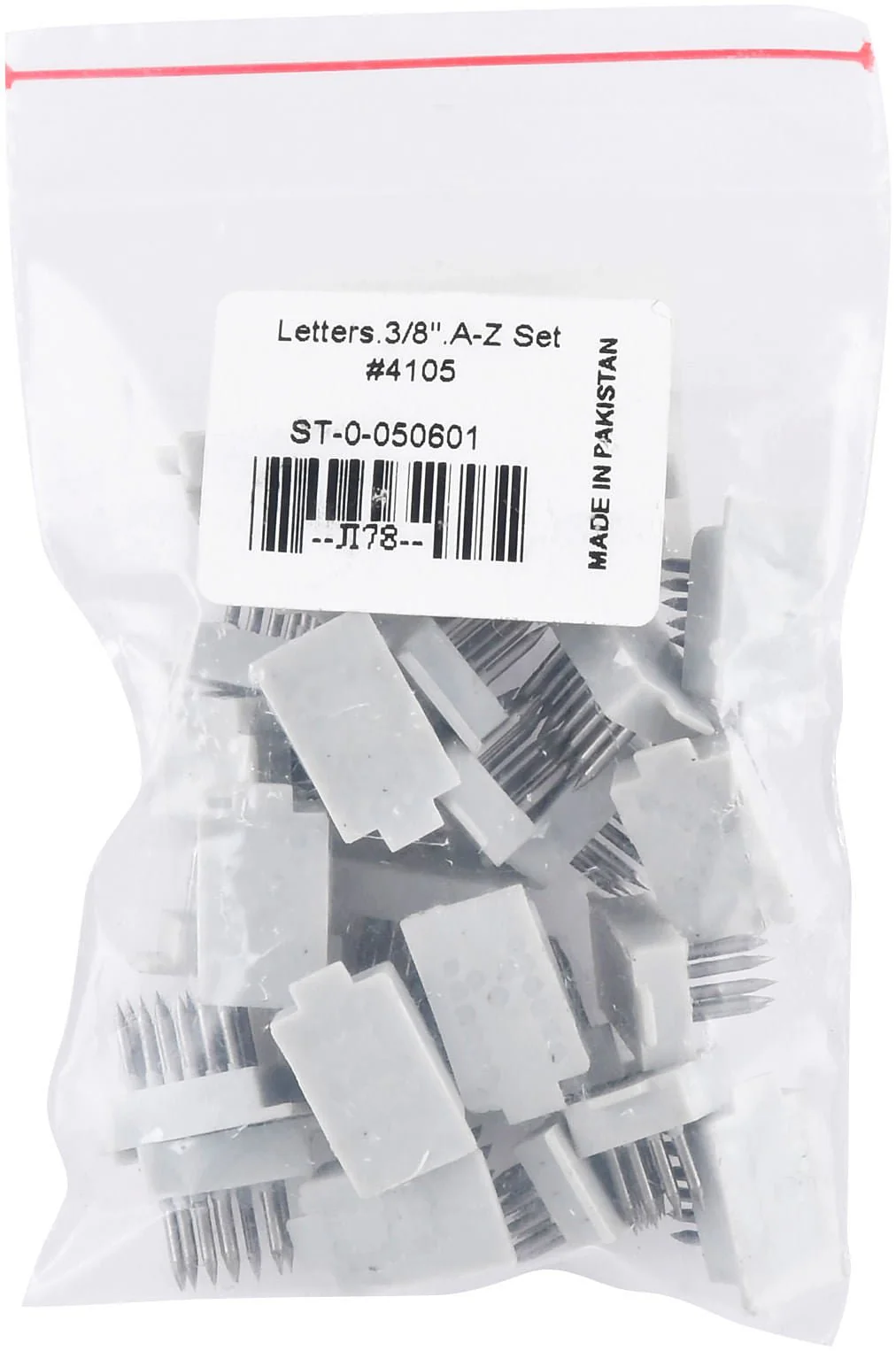Extra Jeffers Standard Tattoo Letters and/or Numbers, 3/8" - Image 1