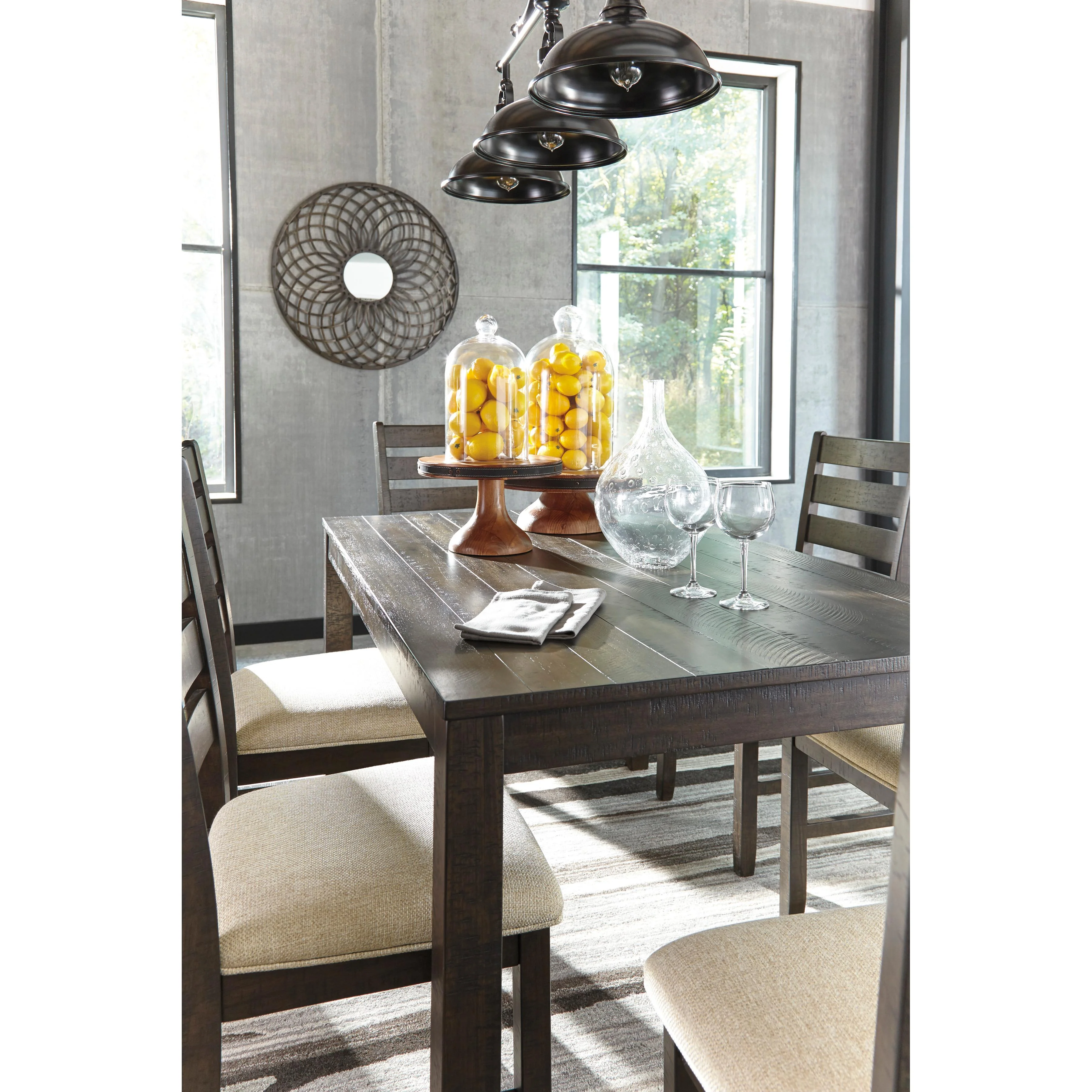 Signature Design by Ashley Rokane 7 pc Dinette D397-425 - Image 2