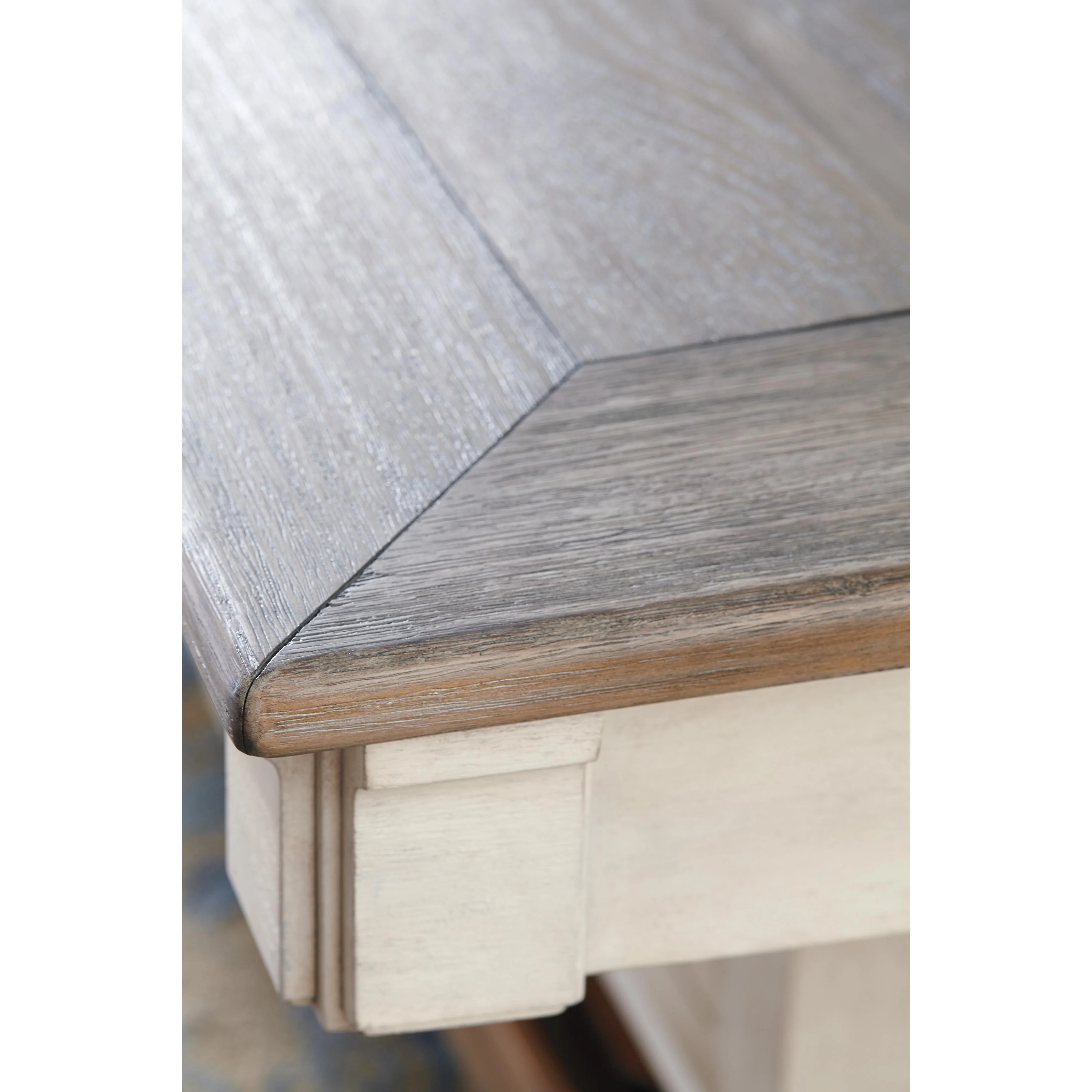 Signature Design by Ashley Bolanburg Counter Height Dining Table with Pedestal Base D647-32 - Image 2