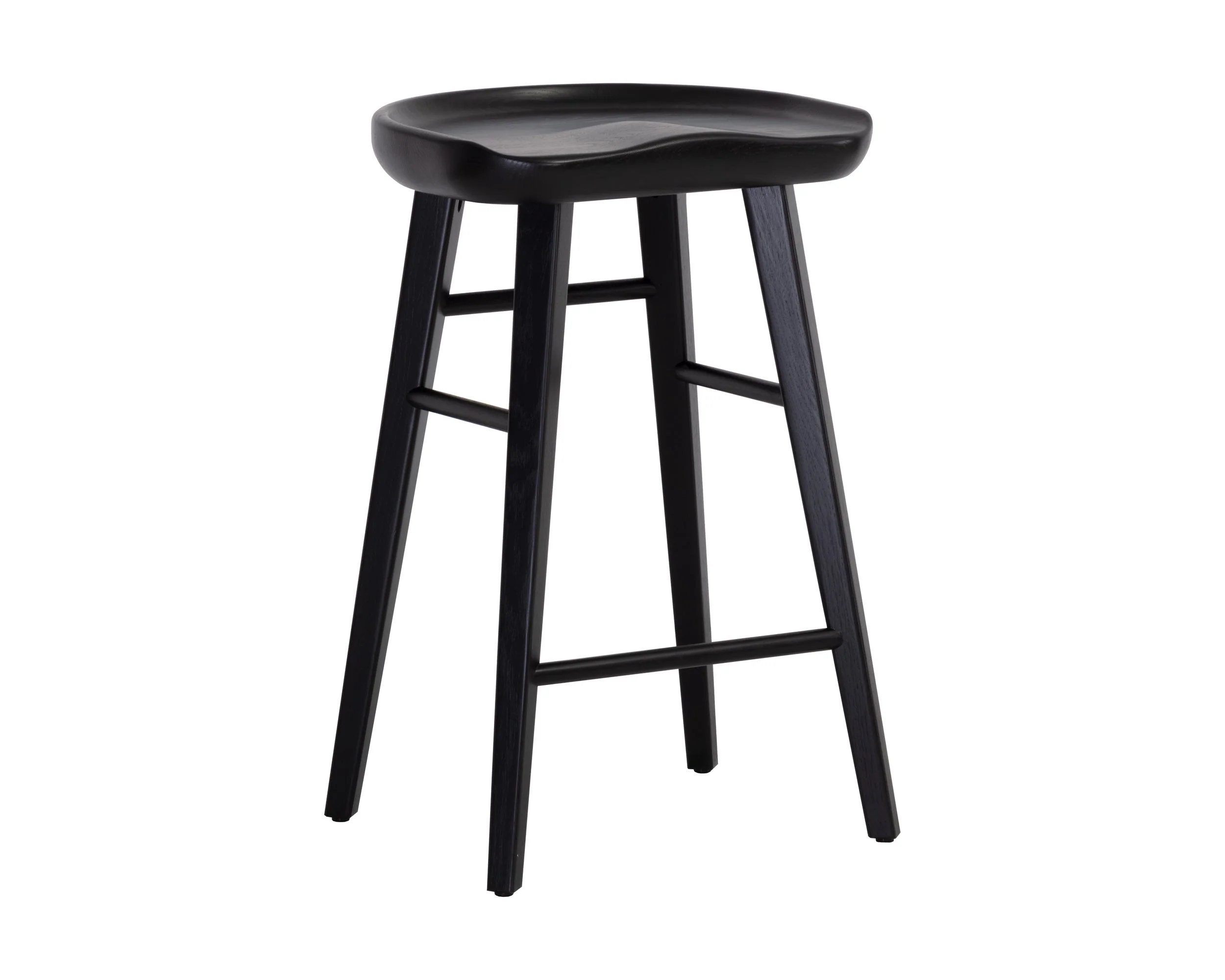 Dominic Counter Stool – Black