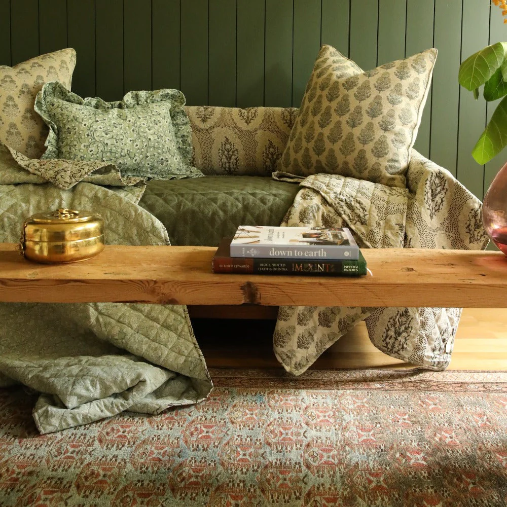 Marigold Graphite Pillow - Image 2