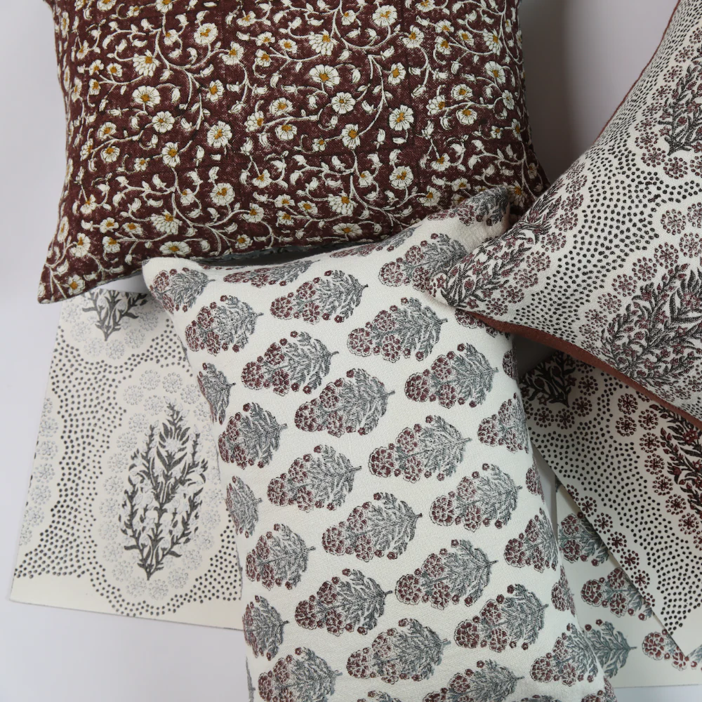 Izna Ruby on White Pillow - Image 2