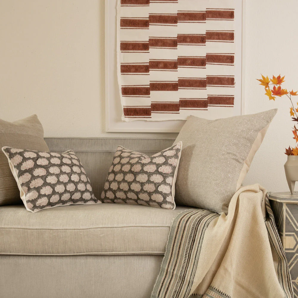 Dunes Gray Pillow - Image 3
