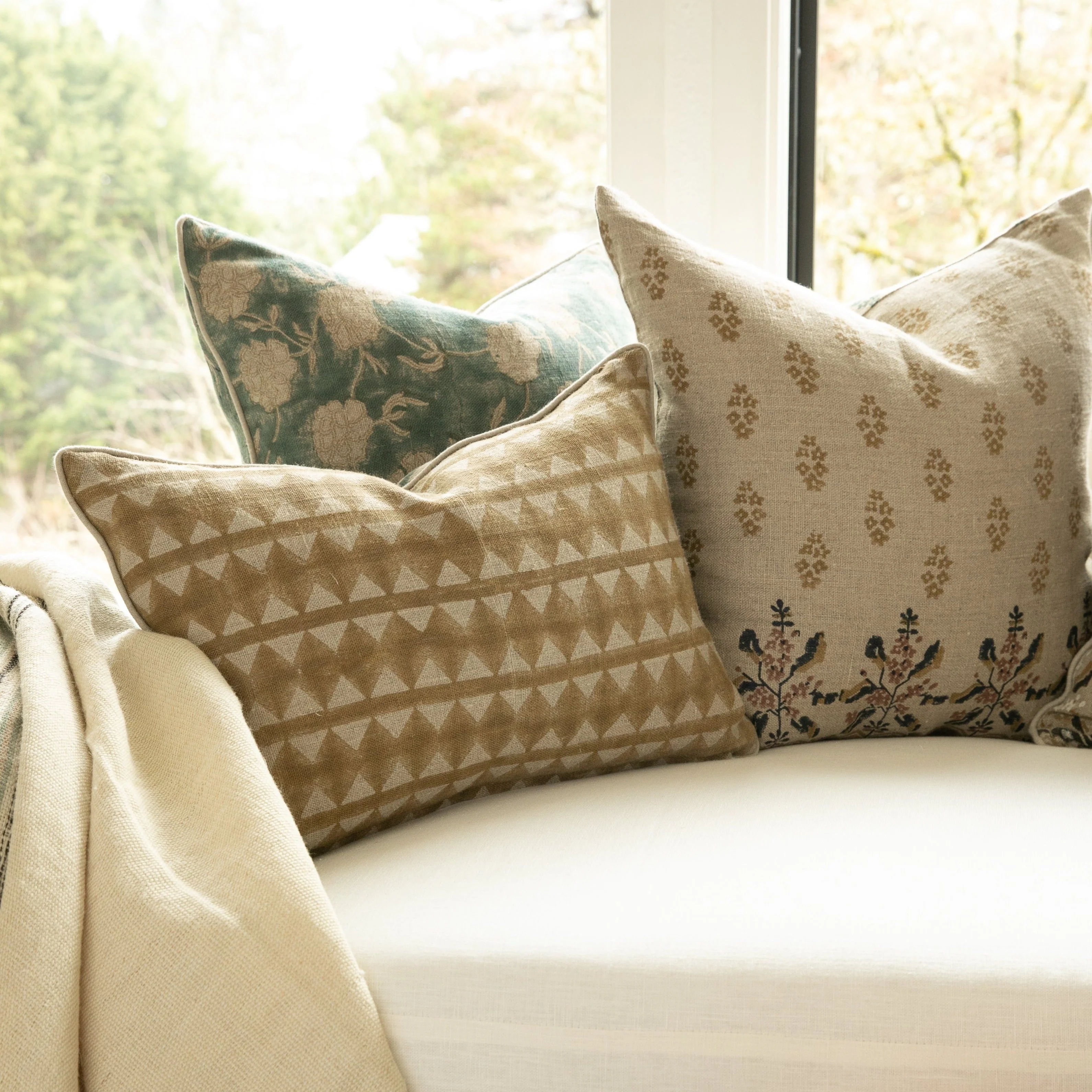 Jules Mustard Pillow - Image 2