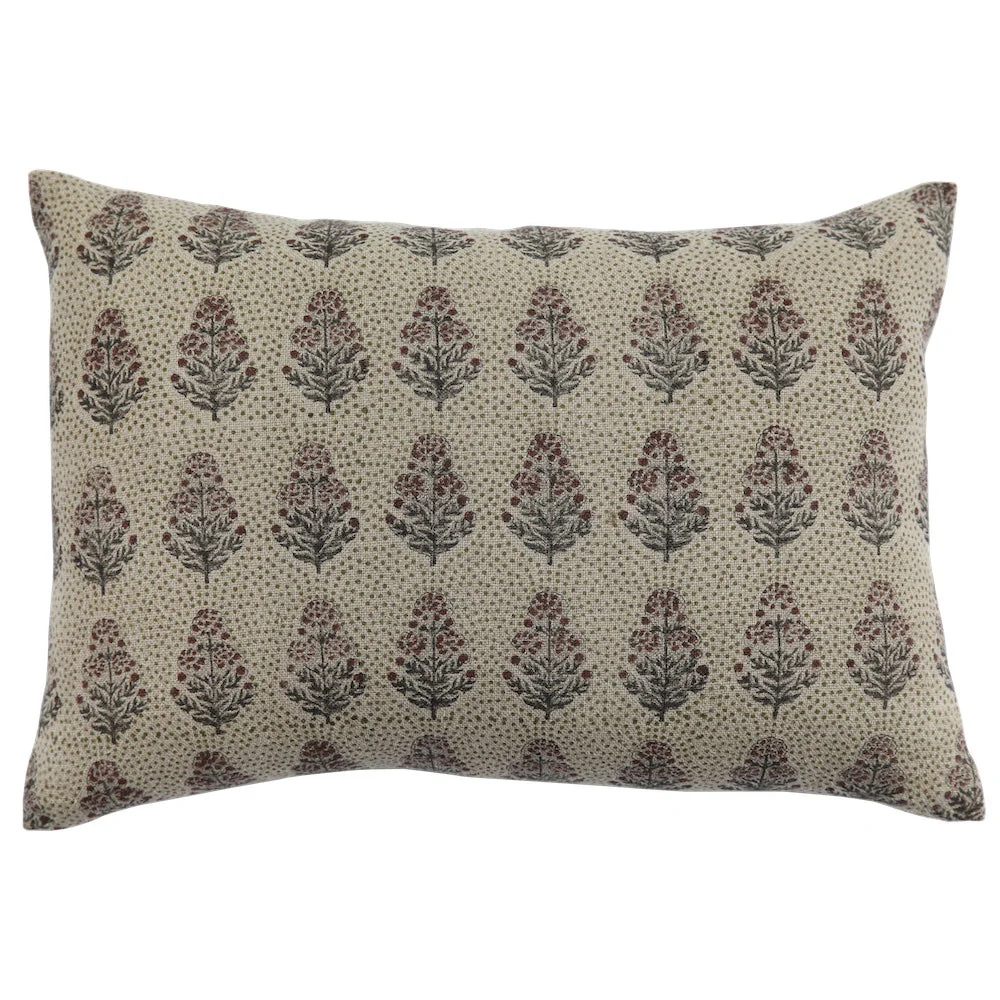 Poppy Ruby Pillow - Image 1